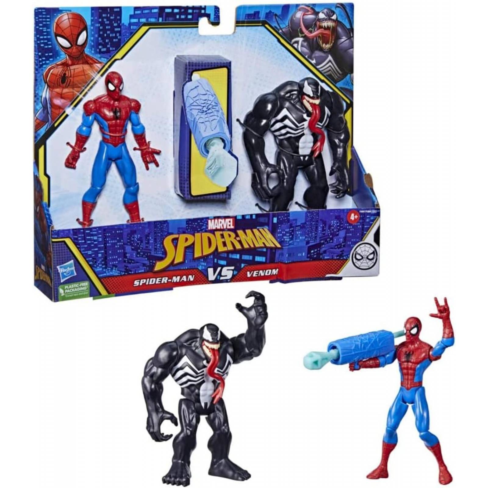 Marvel Spider Man : Spiderman Vs Venom 2 Pack