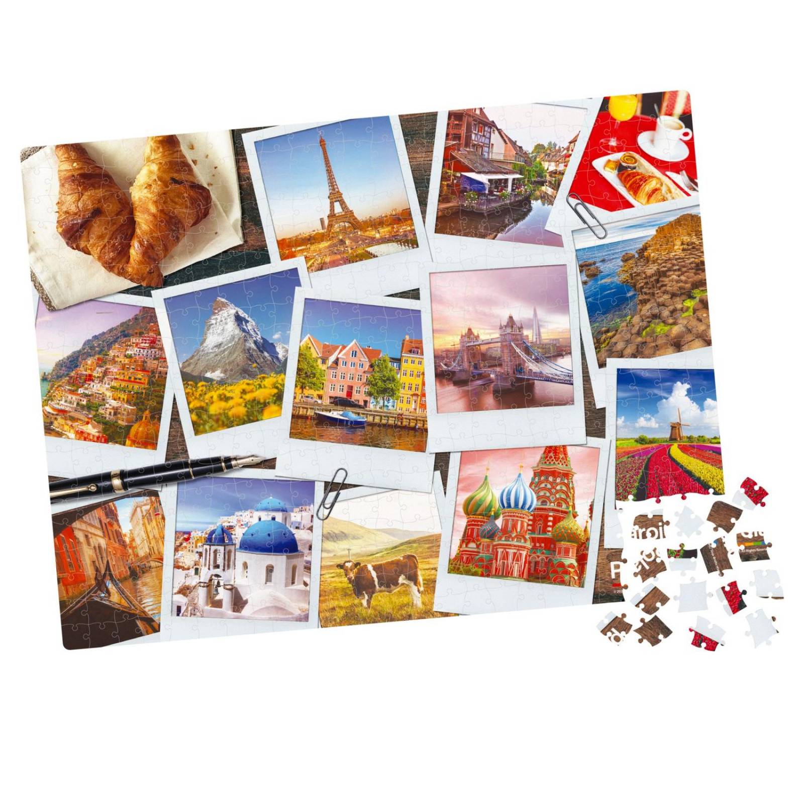 Cardinal: Cardinal Rompecabezas Polaroid - Diseño B Callage 500 Piezas