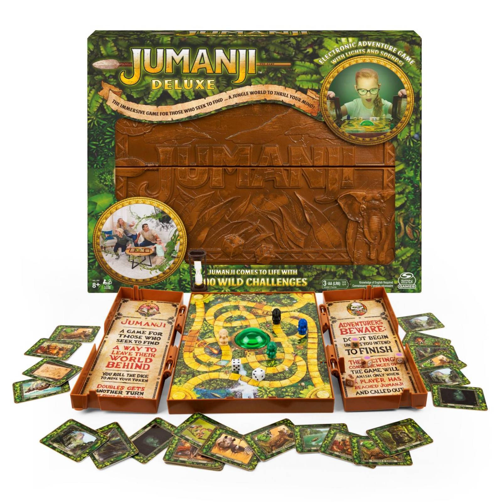 Games: Juego De Mesa - Jumanji Con Sonidos 