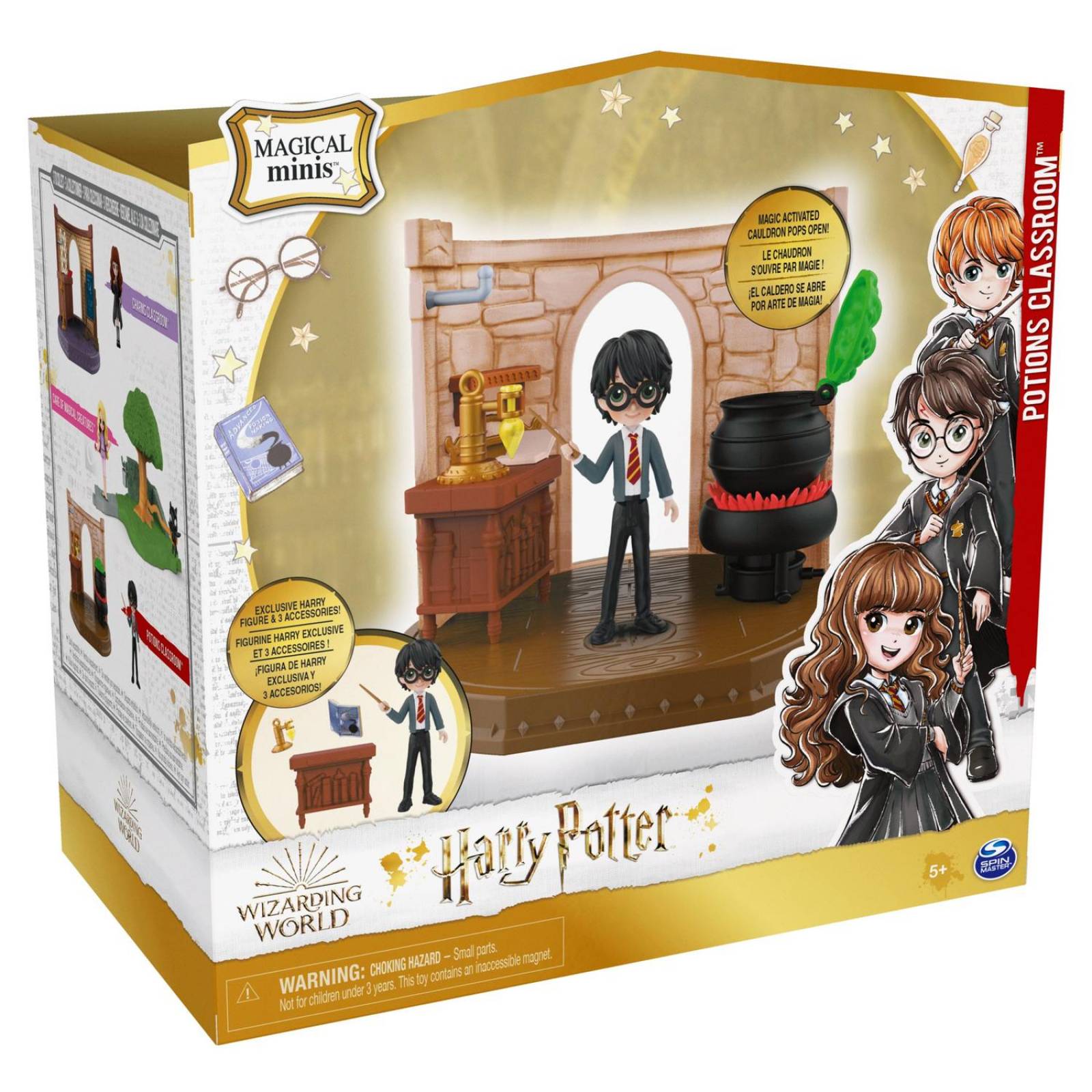 Wizarding World: Harry Potter Mini Set De Juego - Salon De Pociones Magicas 