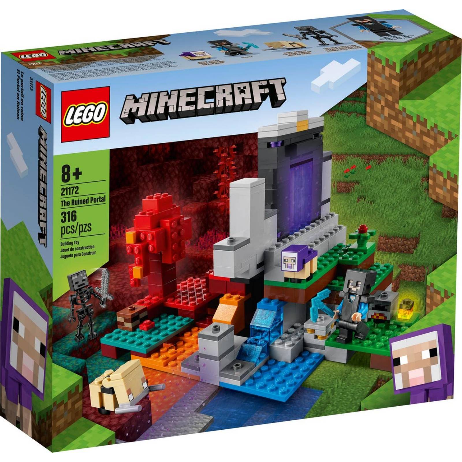LEGO Minecraft El Portal en Ruinas 21172 