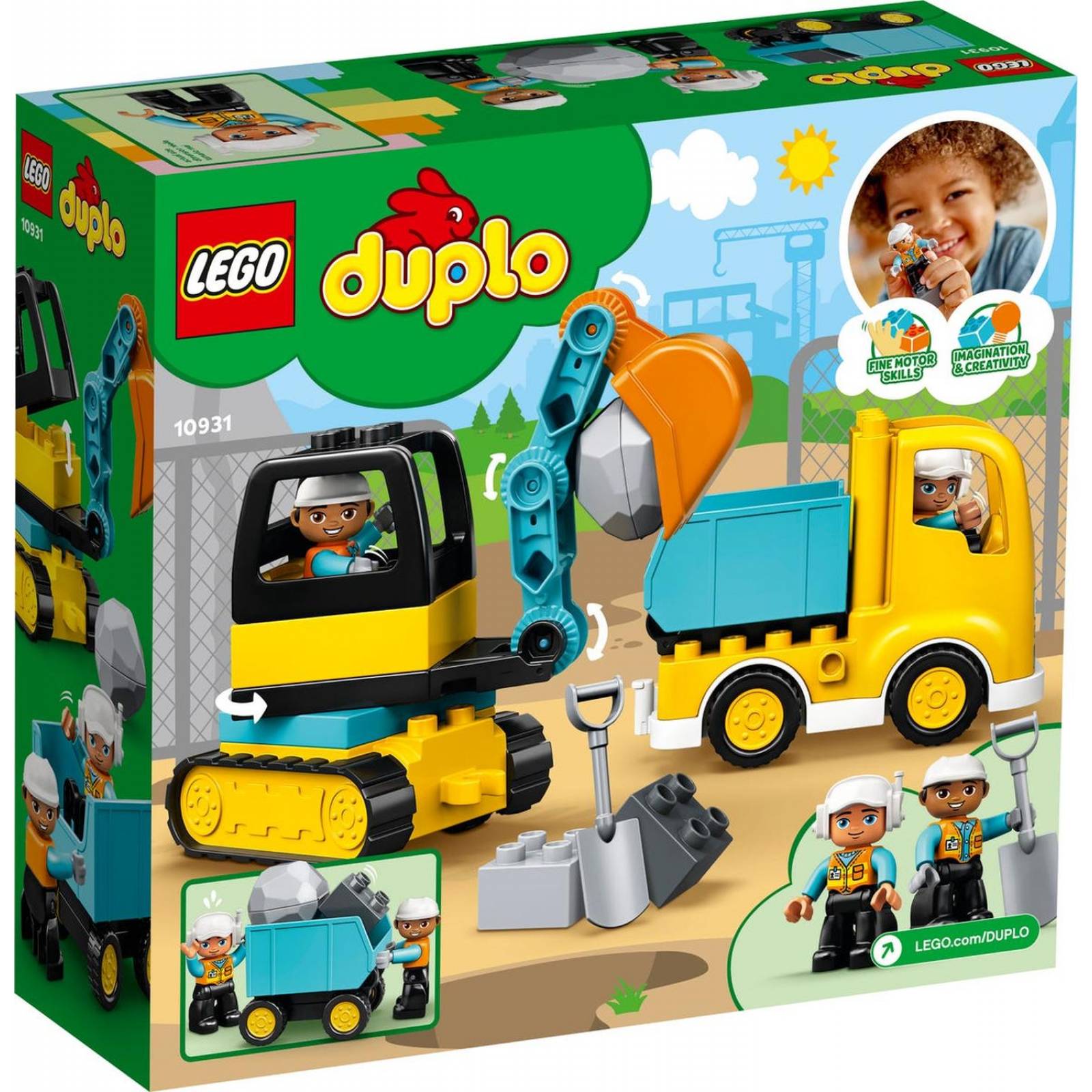 LEGO Duplo Camion y Excavadora con Orugas 10931 