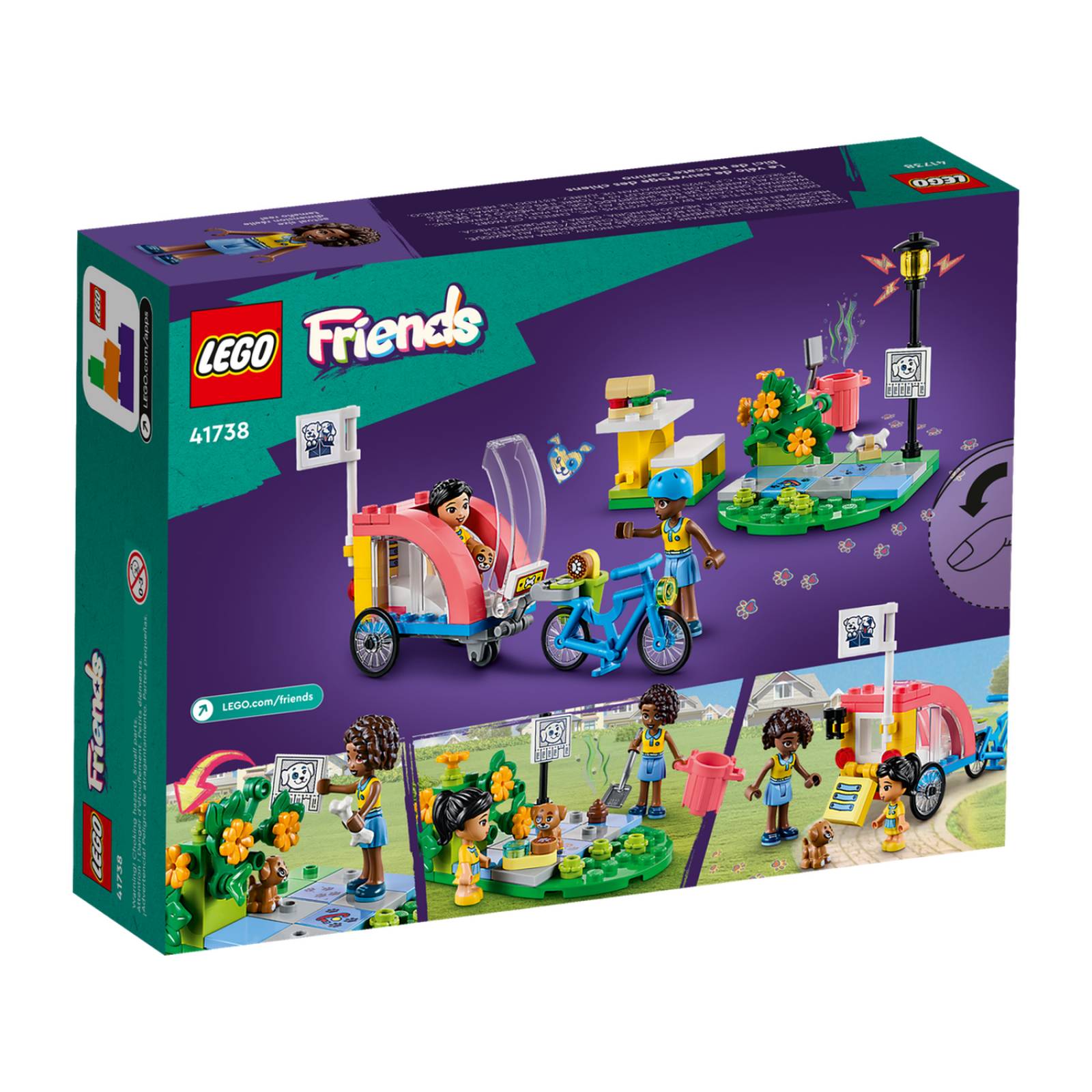 LEGO Friends Bicicleta De Rescate Para Perros 41738 