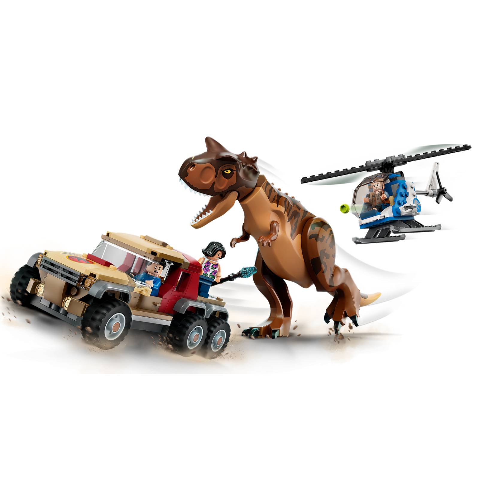 LEGO Jurassic World Persecucion del Dinosaurio Carnotaurus 76941 