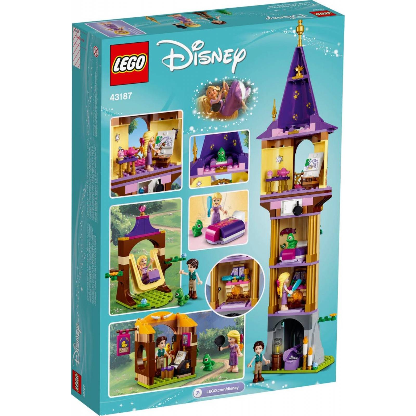 LEGO Disney Princess Torre de Rapunzel 43187 