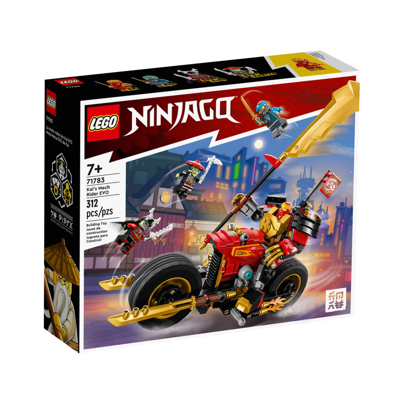 LEGO Ninjago Moto Meca EVO de Kai 71783 
