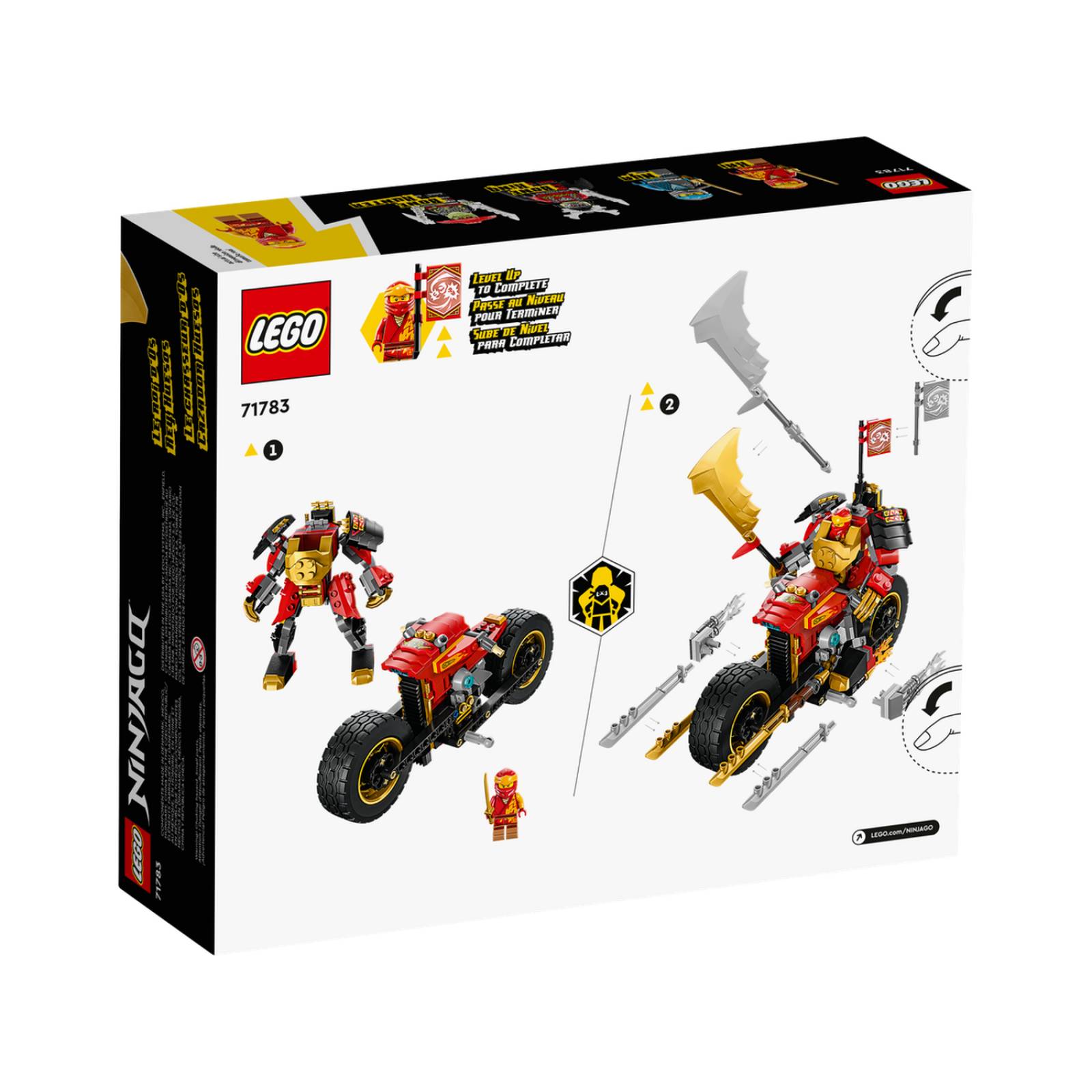 LEGO Ninjago Moto Meca EVO de Kai 71783 