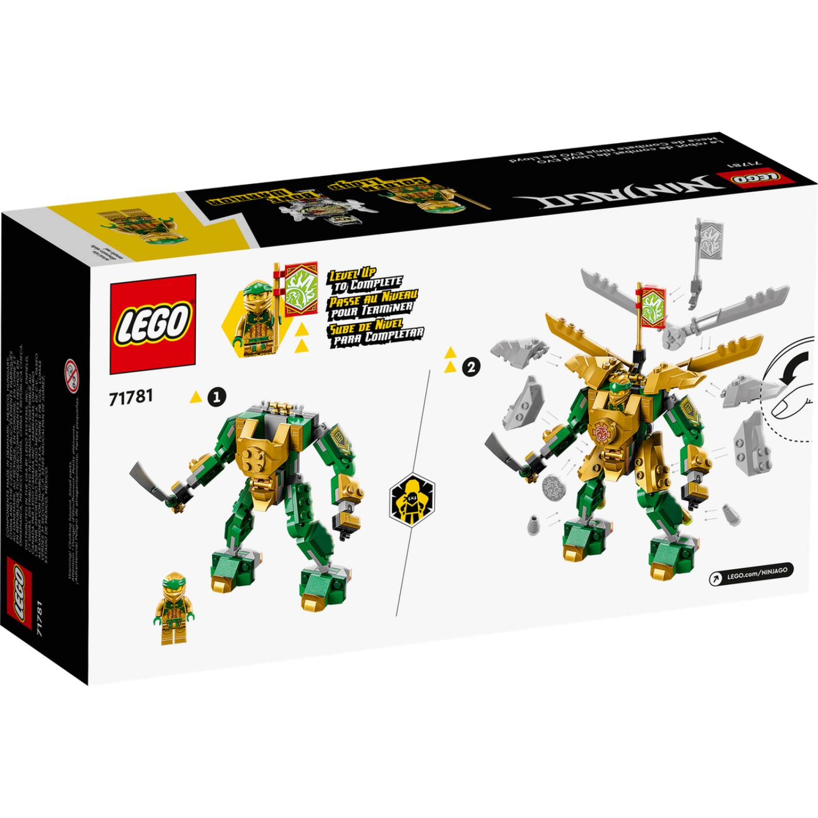LEGO Ninjago Batalla De Robots De Lloyds EVO 71781 