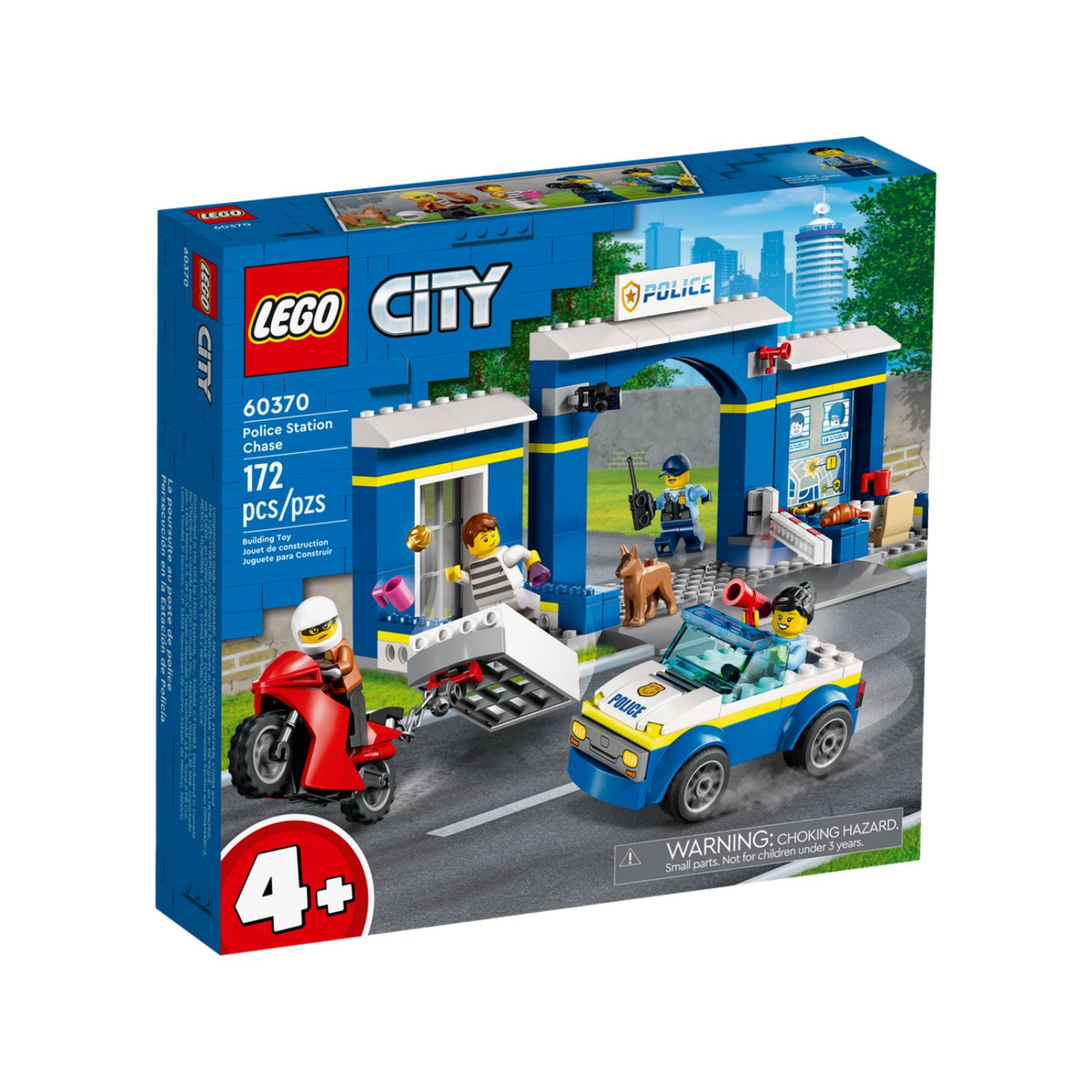 LEGO City Persecucion en la Comisaria de Policia 60370 