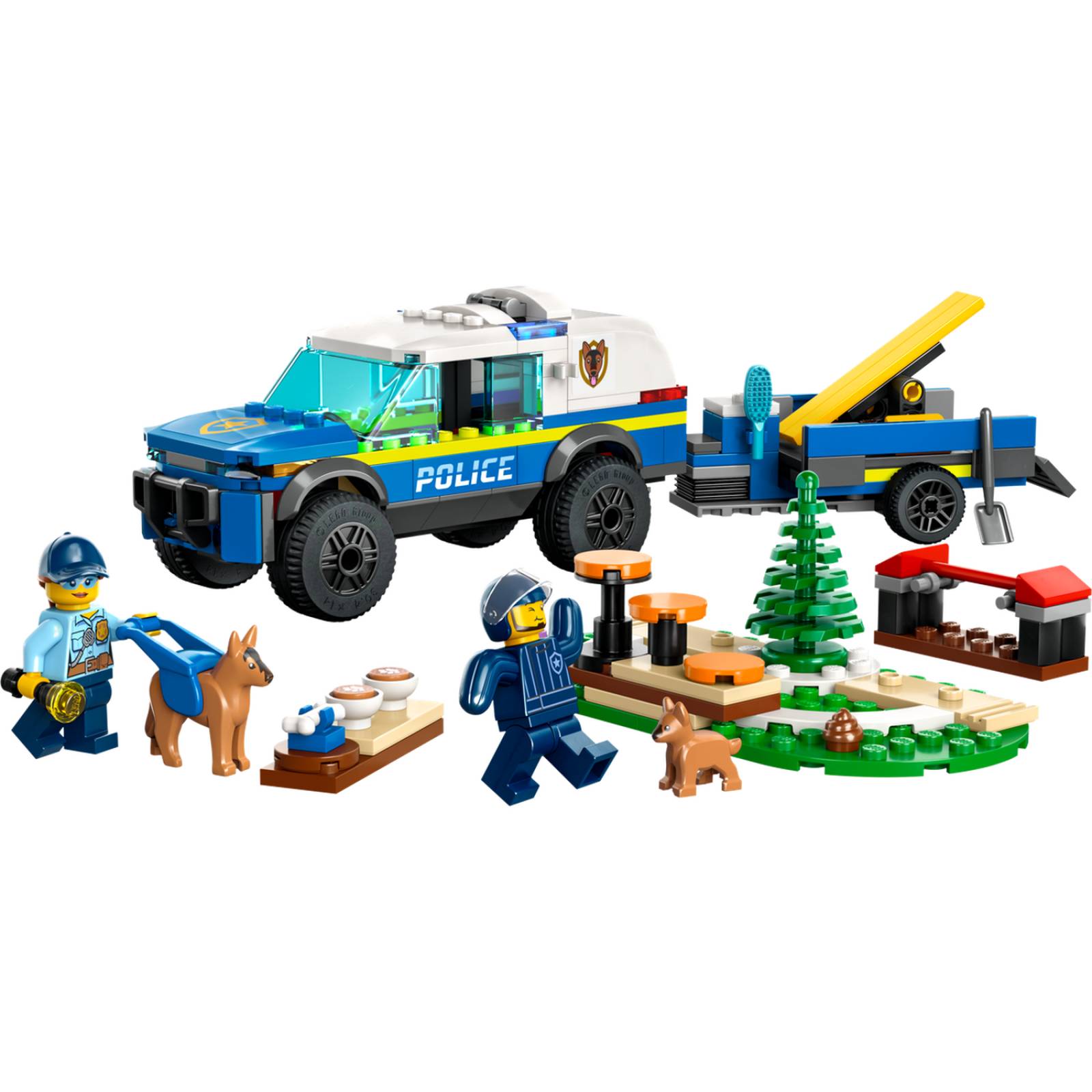 LEGO City Entrenamiento Movil para Perros Policia 60369 
