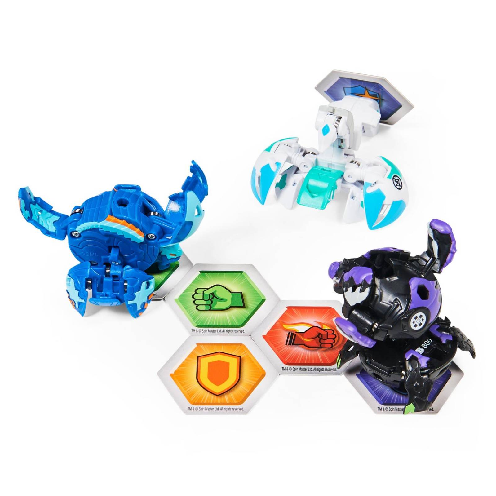 Bakugan: Bakugan Geogan Rising Starterpack - Pincitaur Ultra, Viloch, Oxidox 