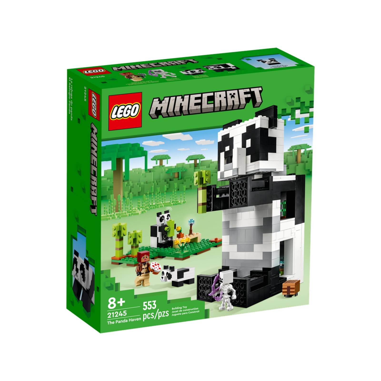 LEGO Minecraft El Refugio De Los Pandas 21245