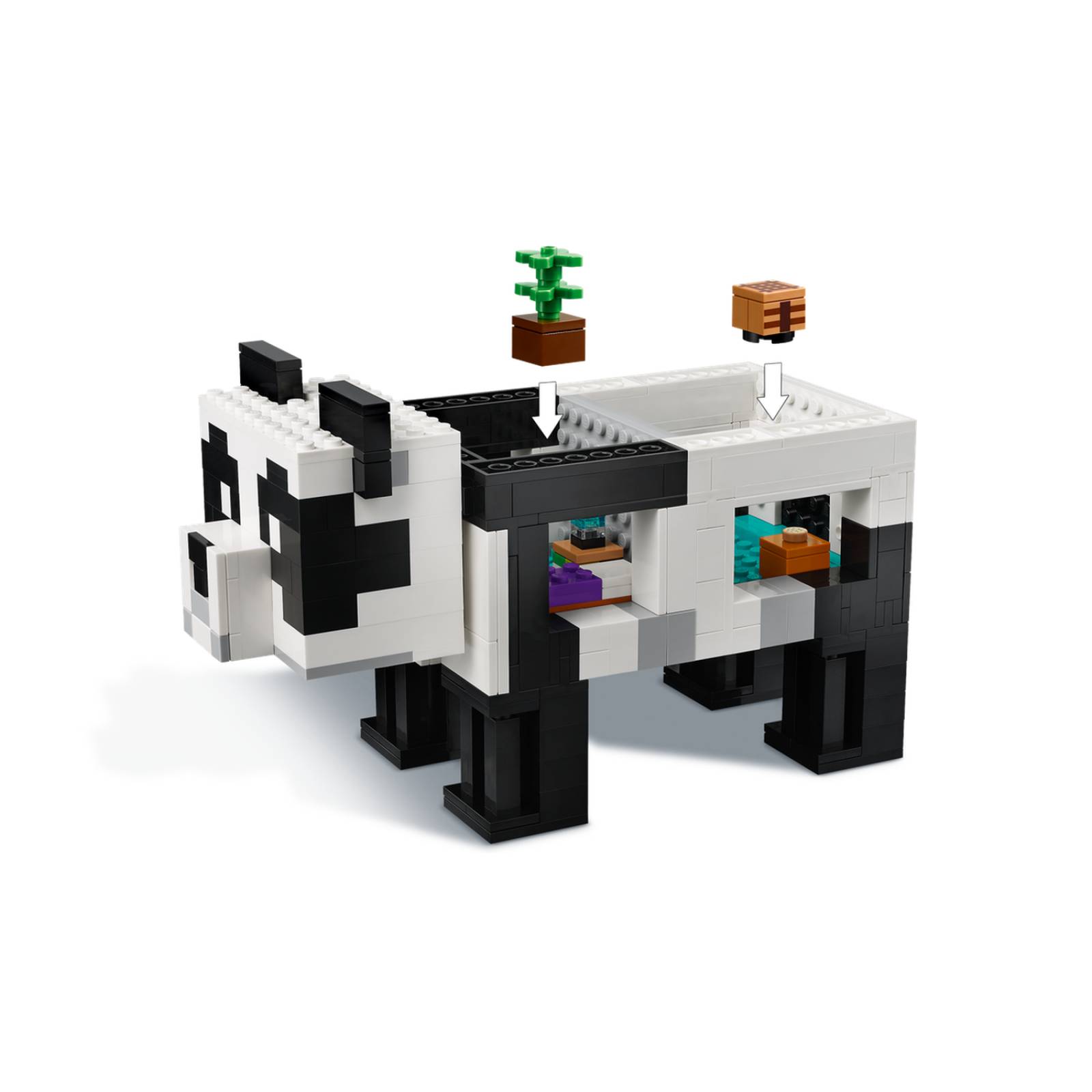 LEGO Minecraft El Refugio De Los Pandas 21245