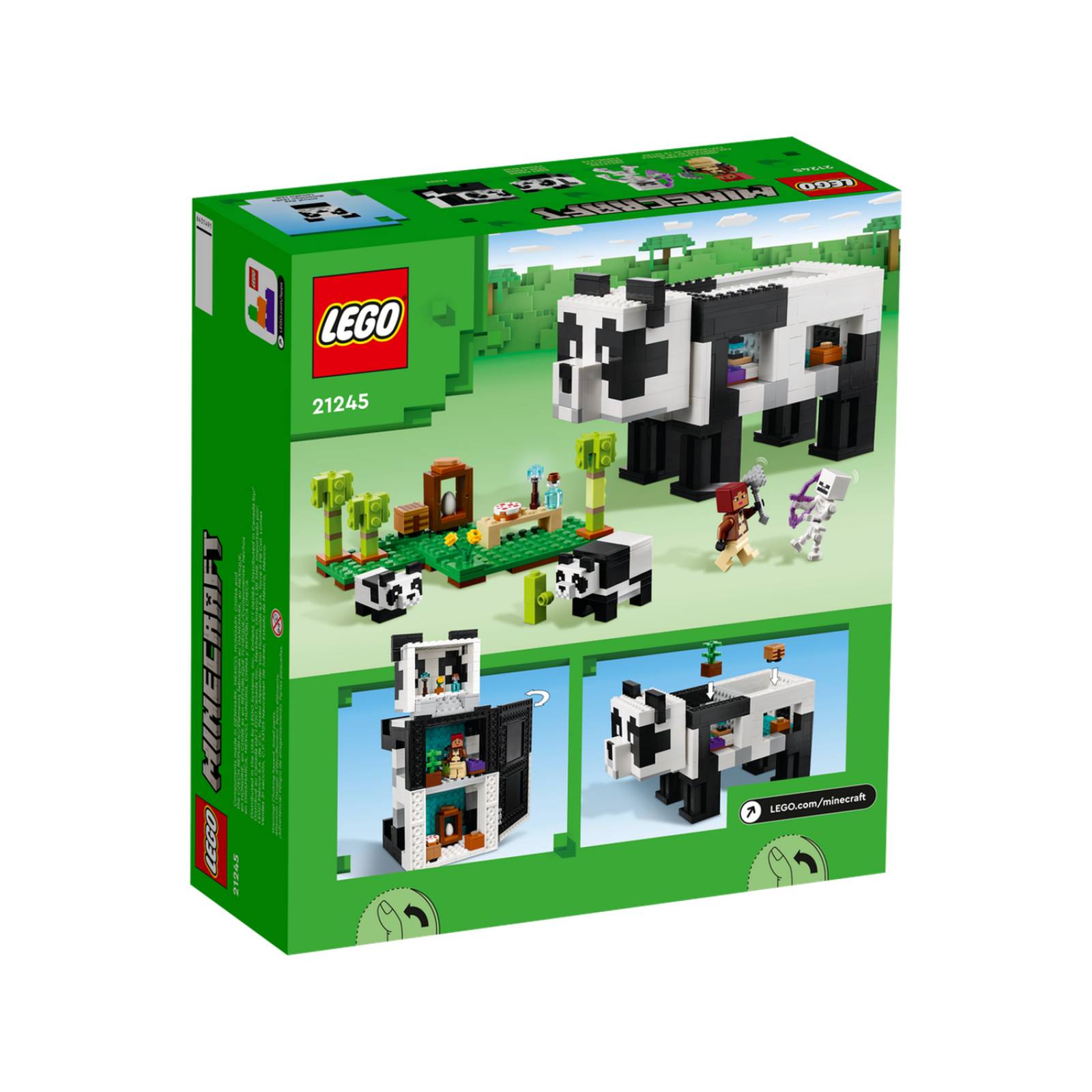 Minecraft Legos De NiÃ±as Panda Juguetes De Minecraft Para NiÃ±os Minecraft  Bebé Panda Con