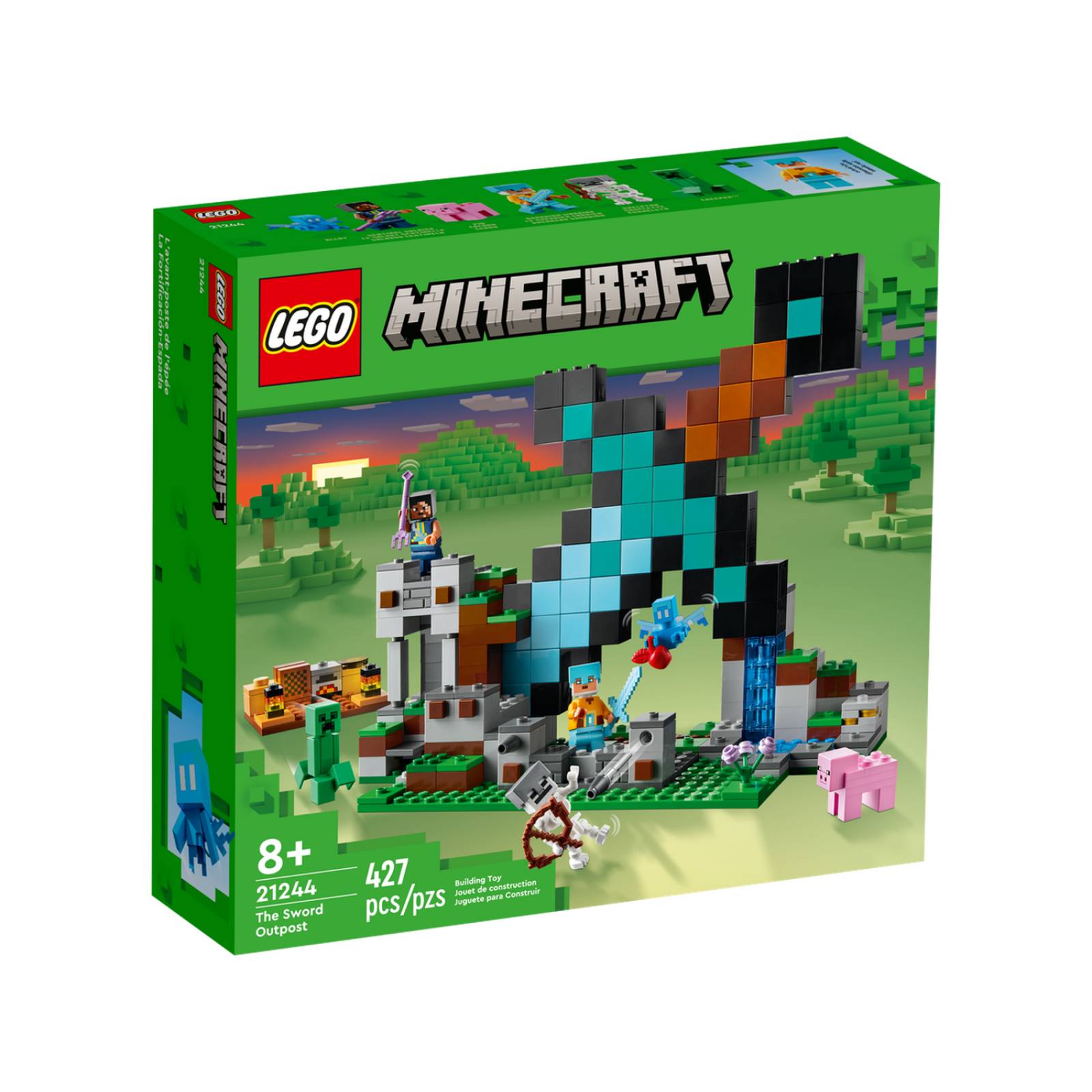 LEGO Minecraft El Puesto Avanzado De La Espada 21244 