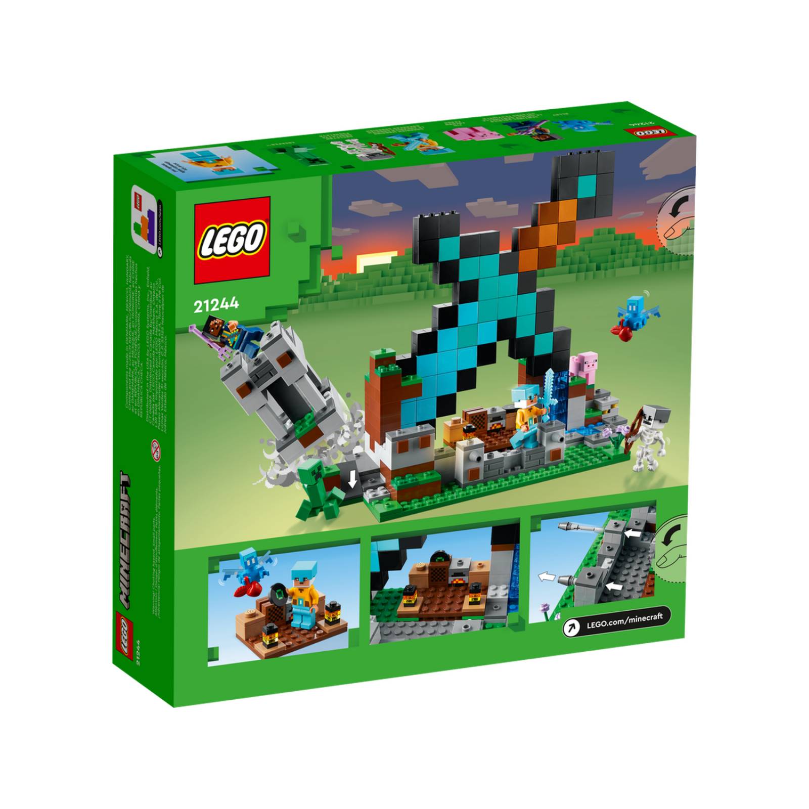 LEGO Minecraft El Puesto Avanzado De La Espada 21244 