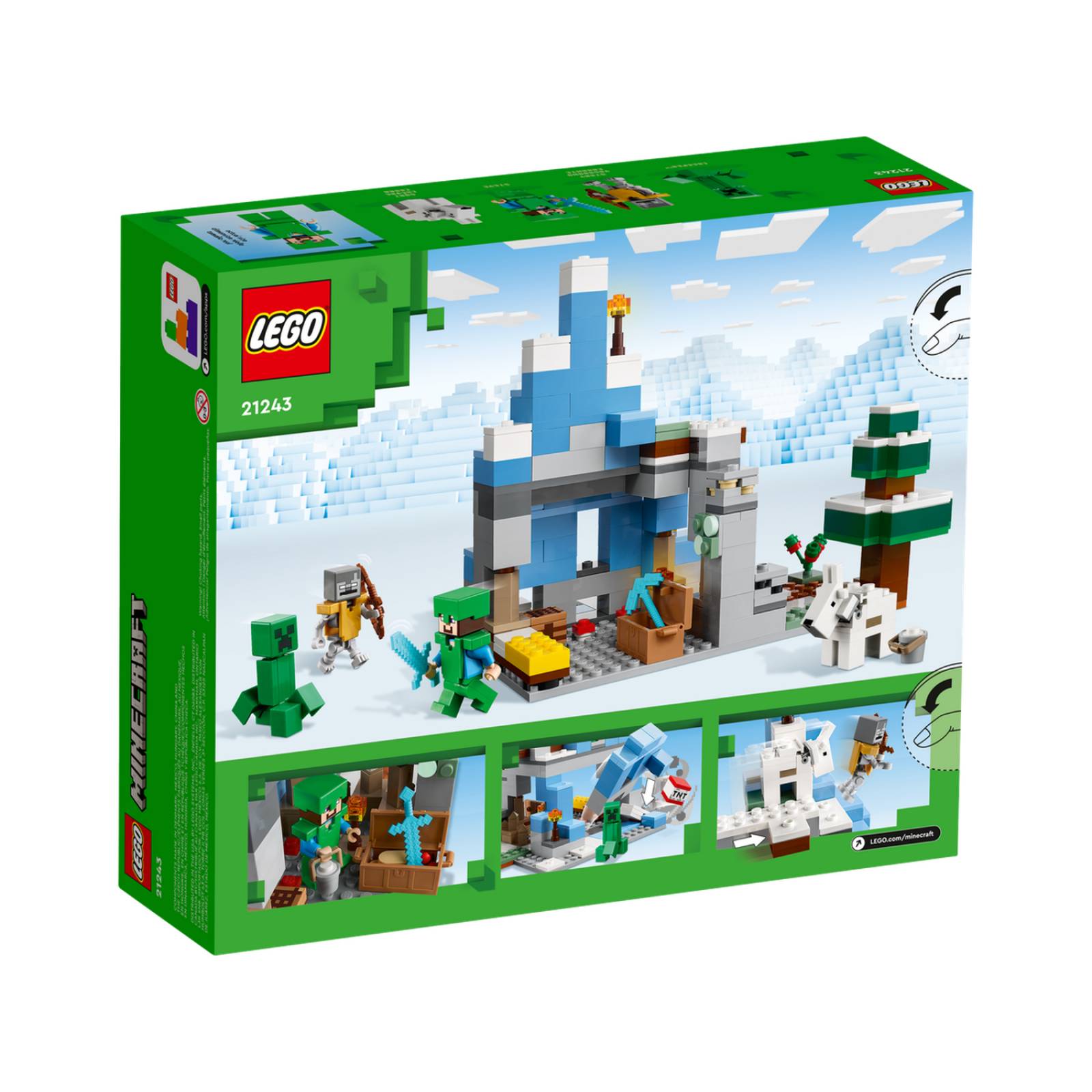 LEGO Minecraft Los Picos Helados 21243 