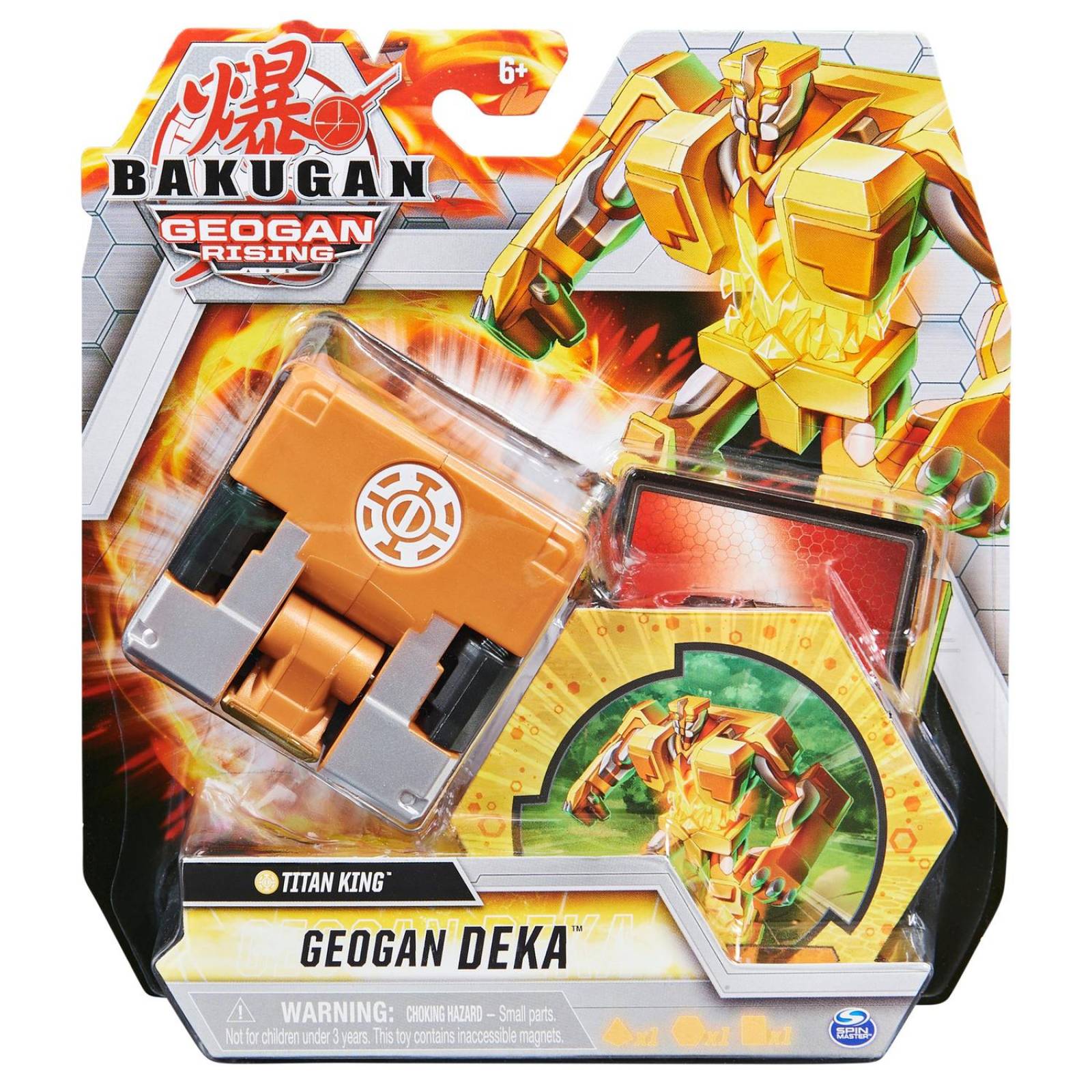 Bakugan: Bakugan Geogan Rising Deka - Titan King Dorado 