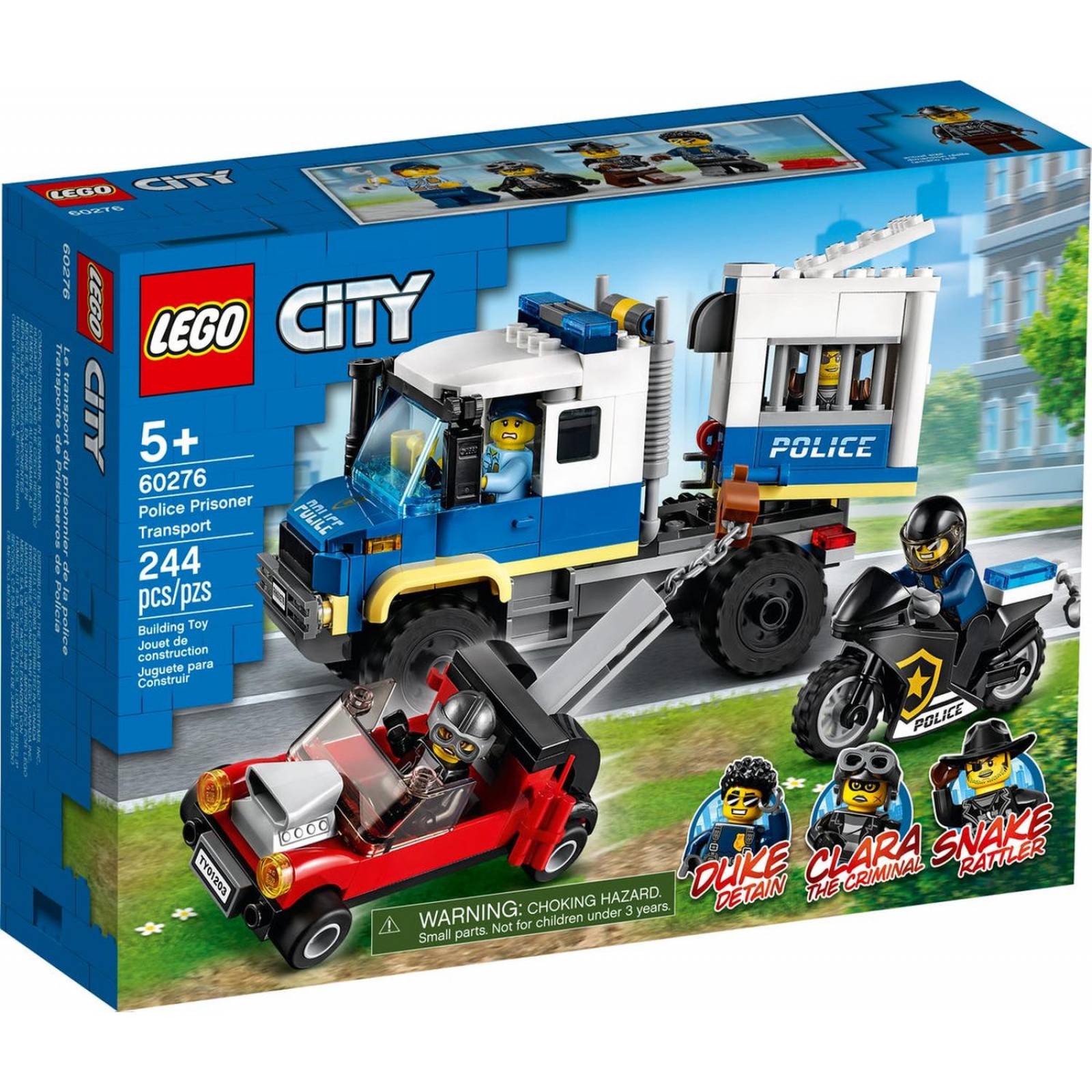 LEGO City Transporte de Prisioneros de Policia 60276 