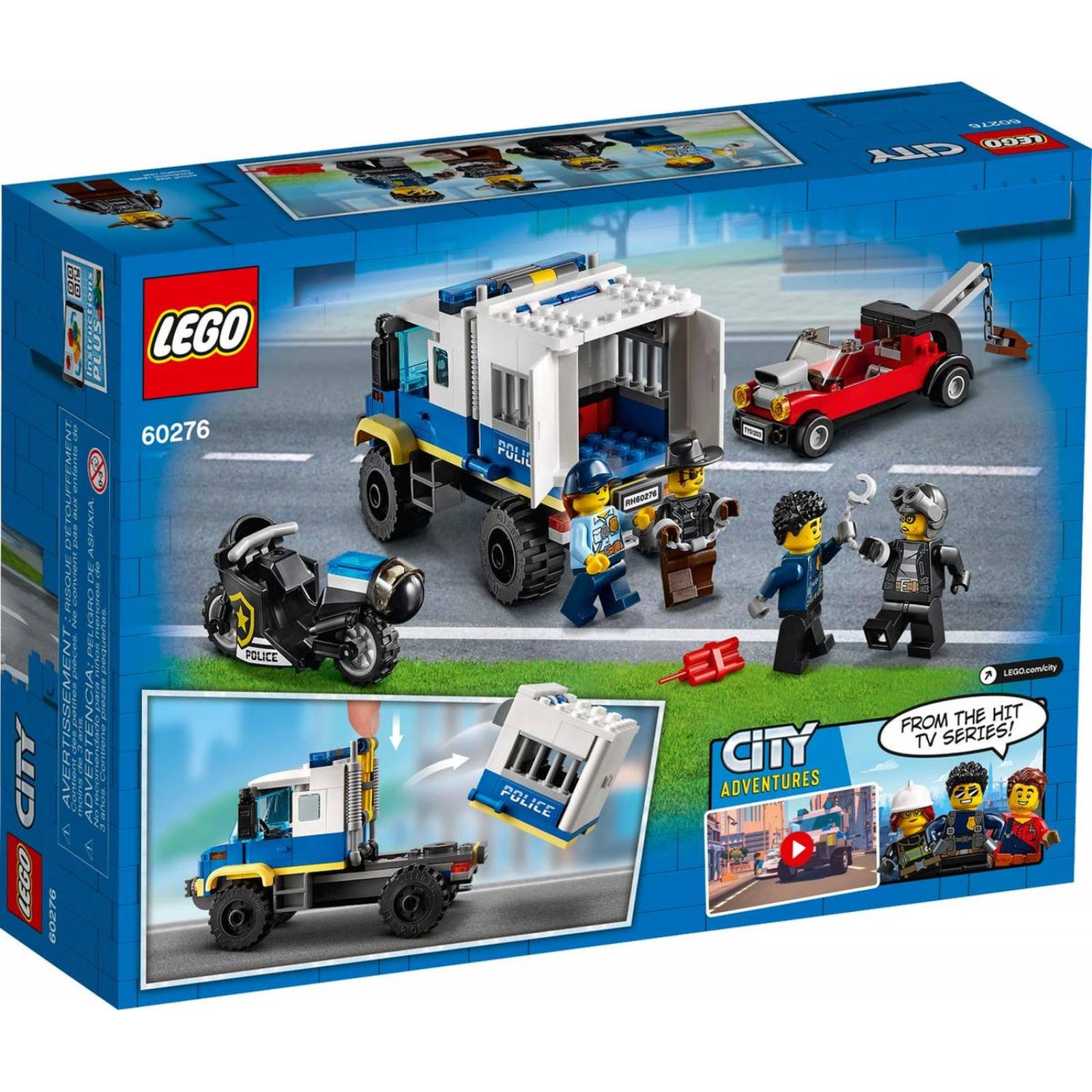 LEGO City Transporte de Prisioneros de Policia 60276 