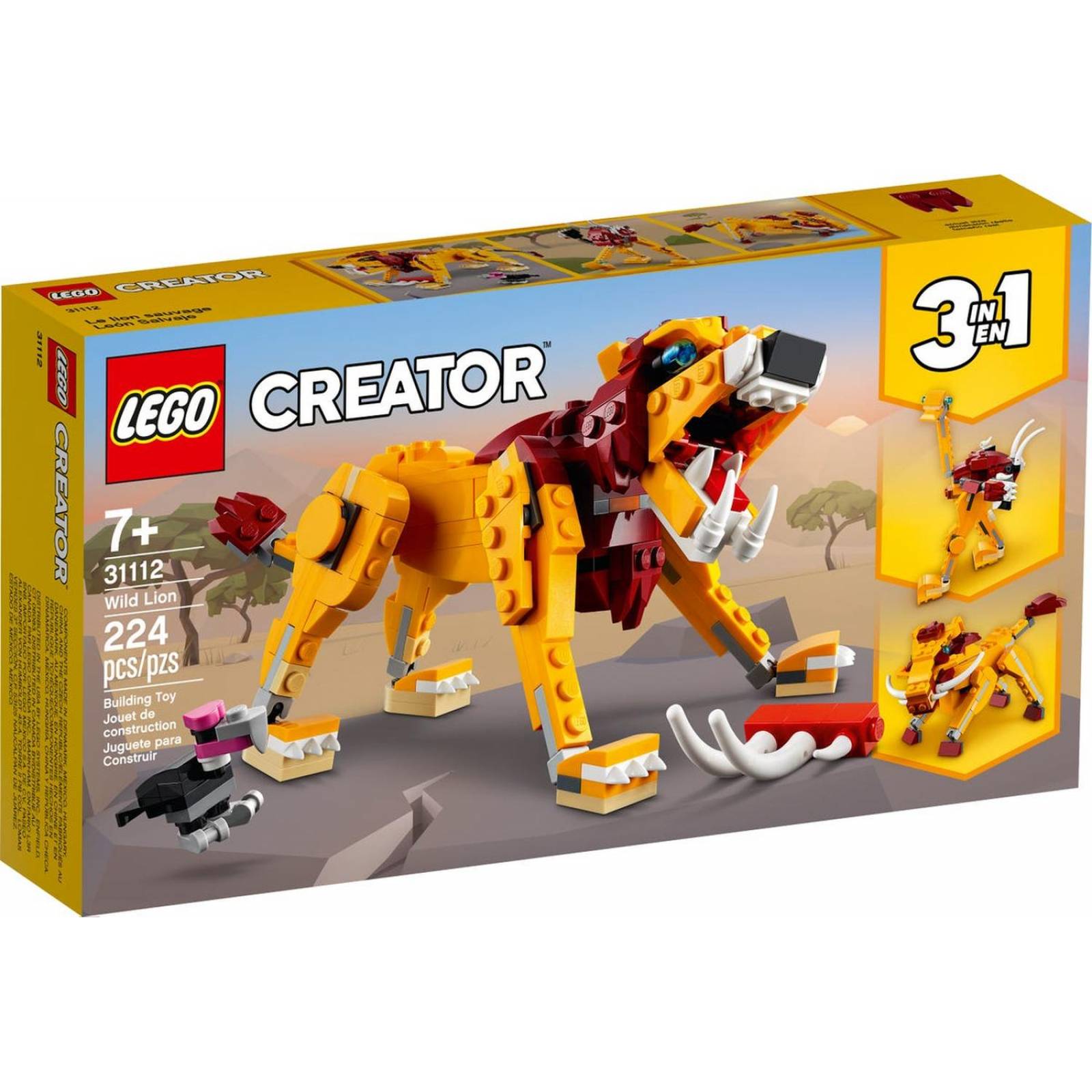 LEGO Creator Leon Salvaje 31112 