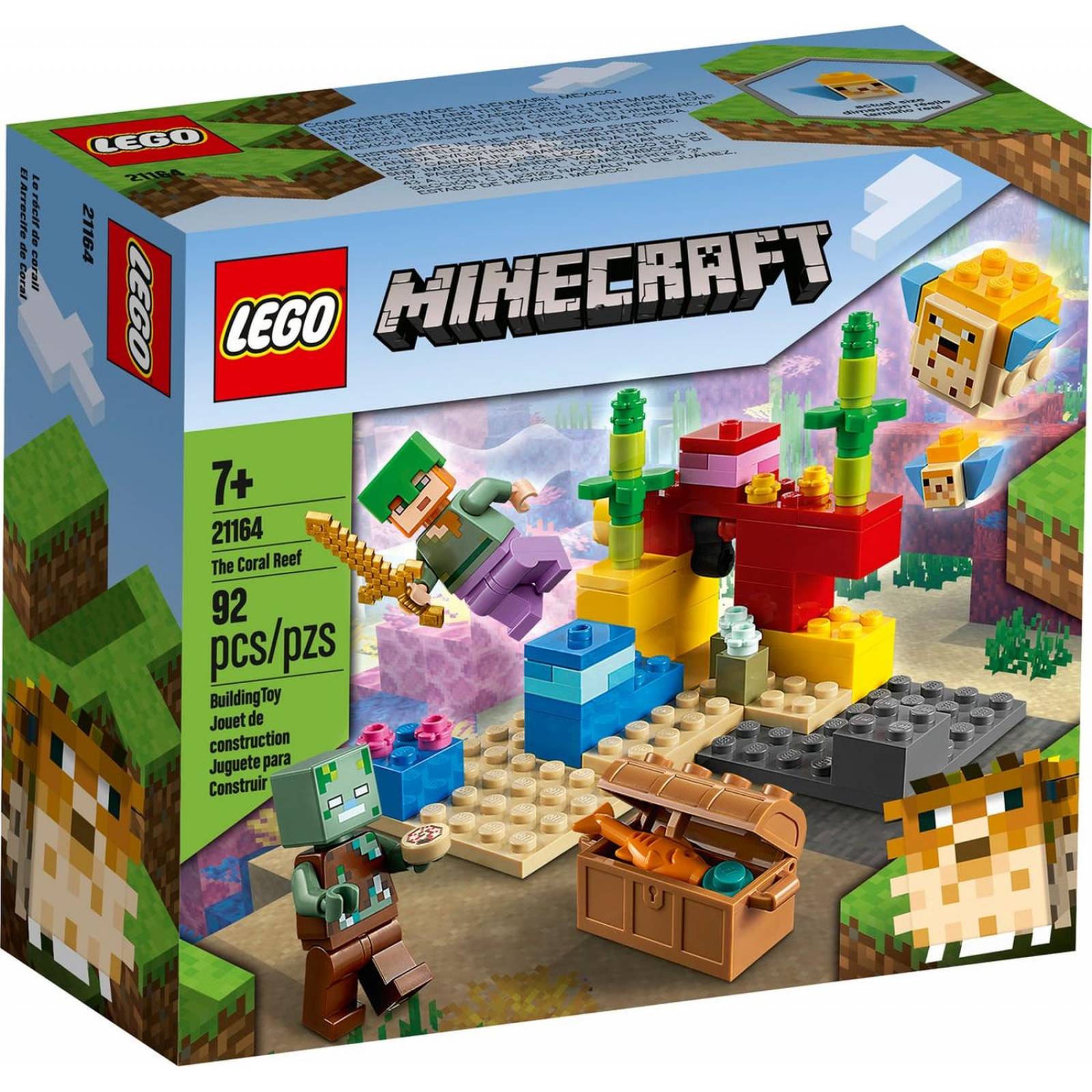 LEGO Minecraft El Arrecife de Coral 21164 