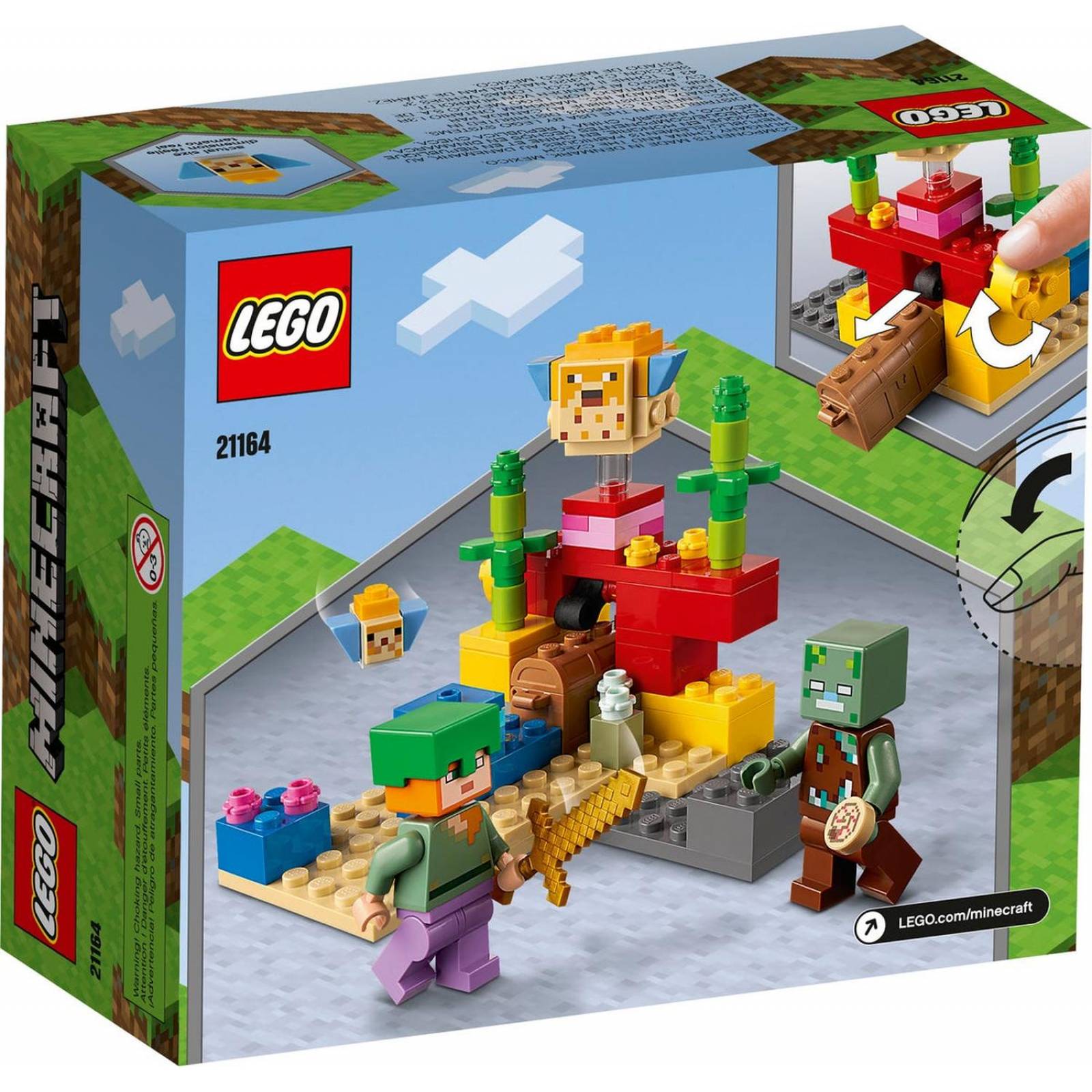 LEGO Minecraft El Arrecife de Coral 21164 