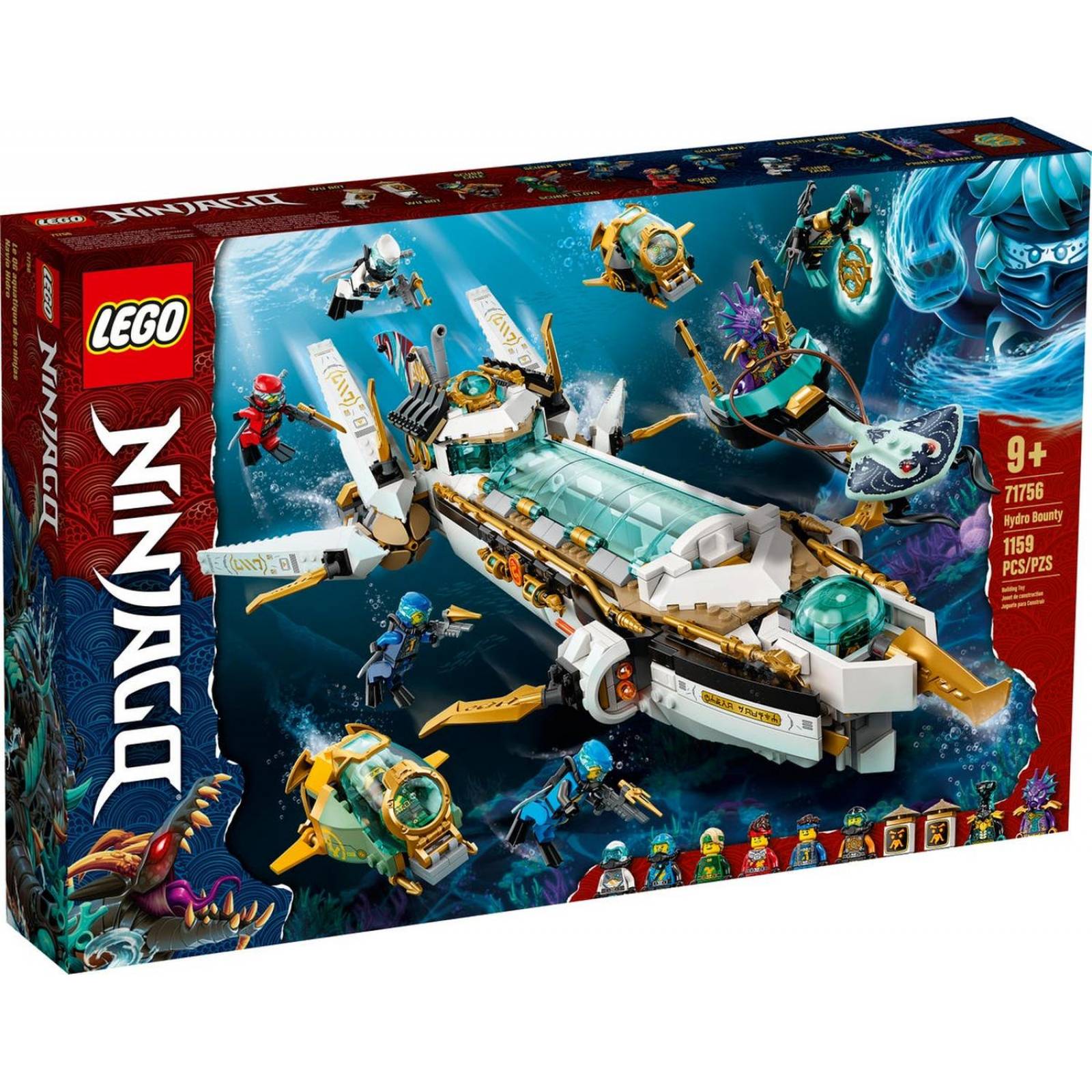 LEGO Ninjago Barco de Asalto Hidro 71756 