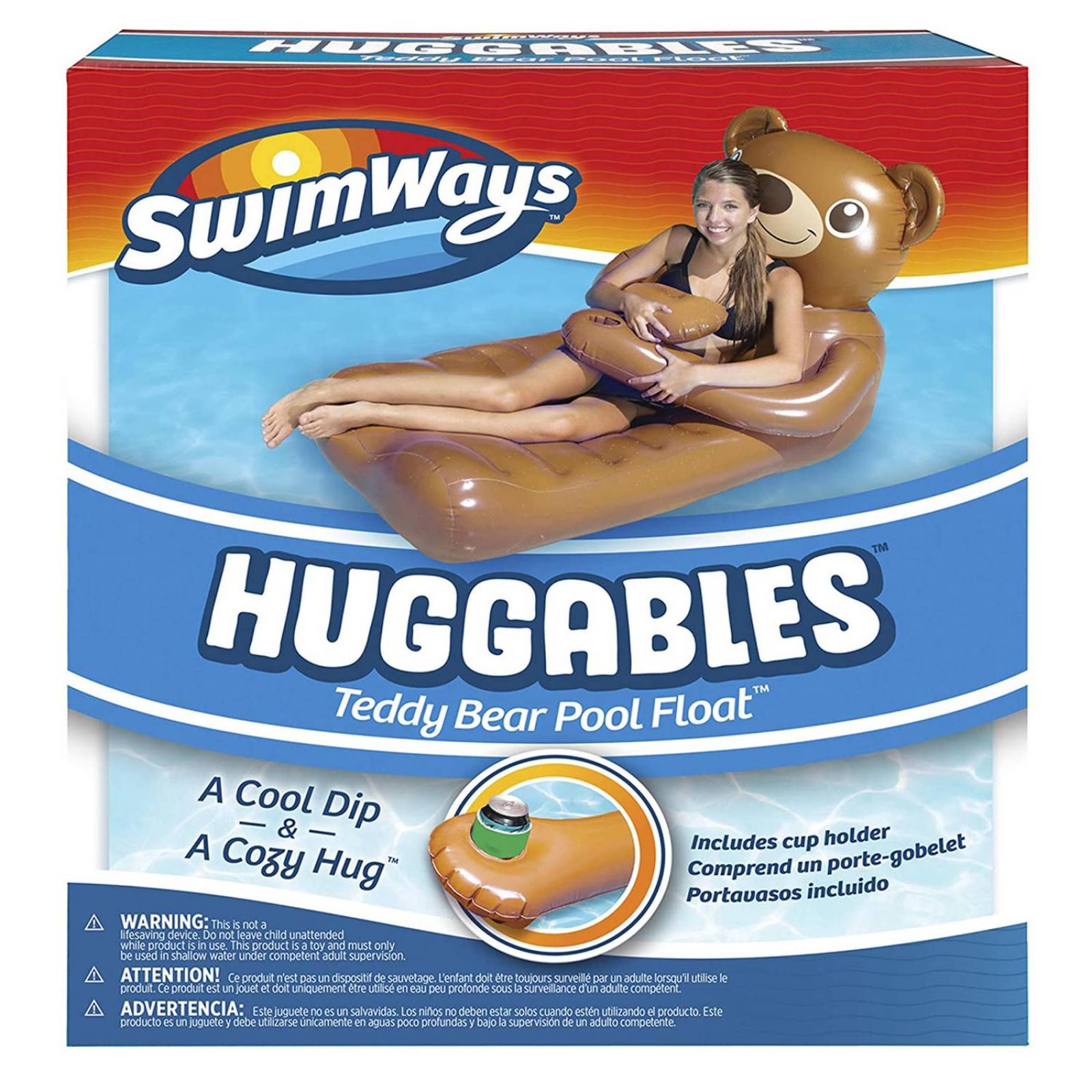 Swimways: Flotador Oso Abrazable 