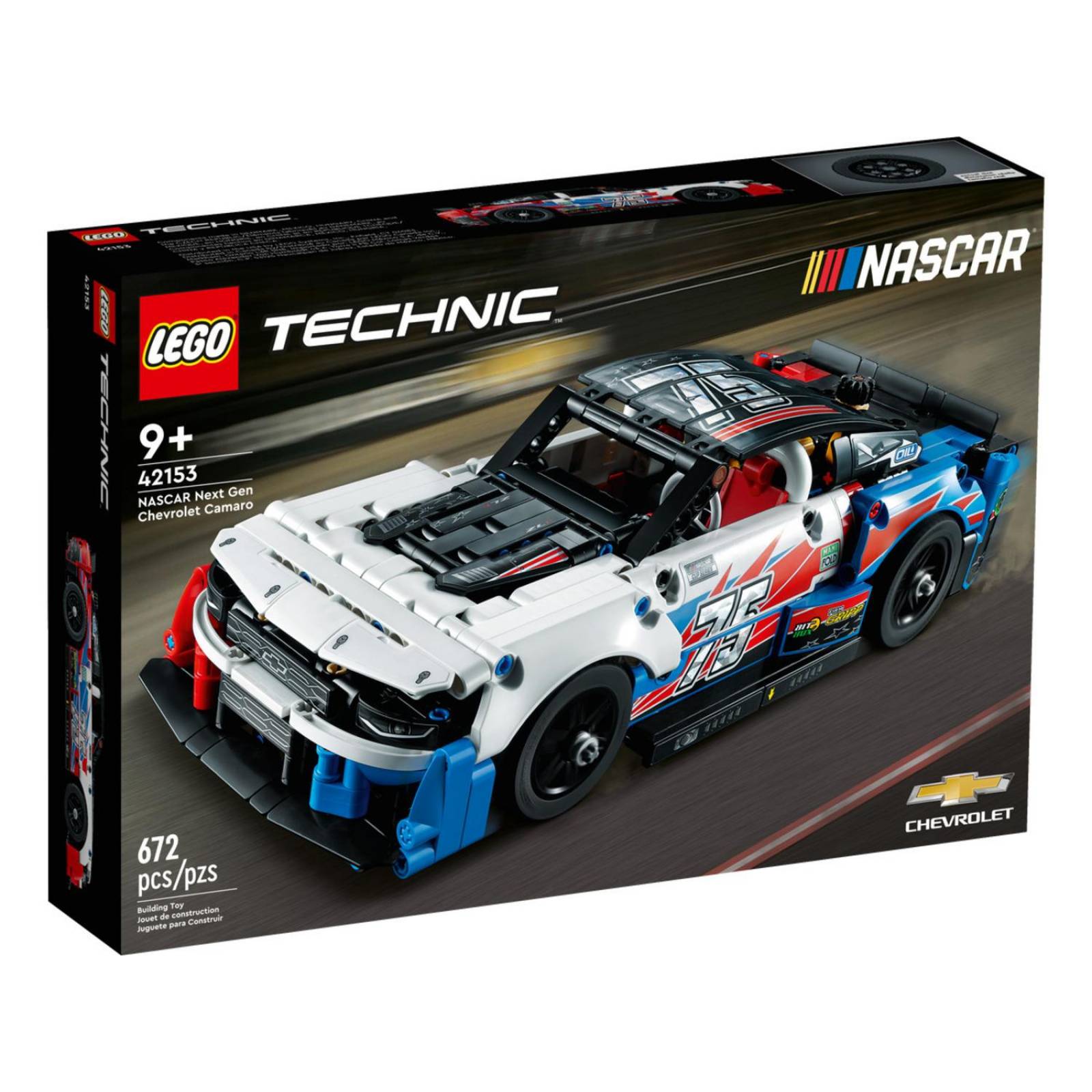 LEGO Technic NASCAR Next Gen Chevrolet Camaro ZL1 42153 