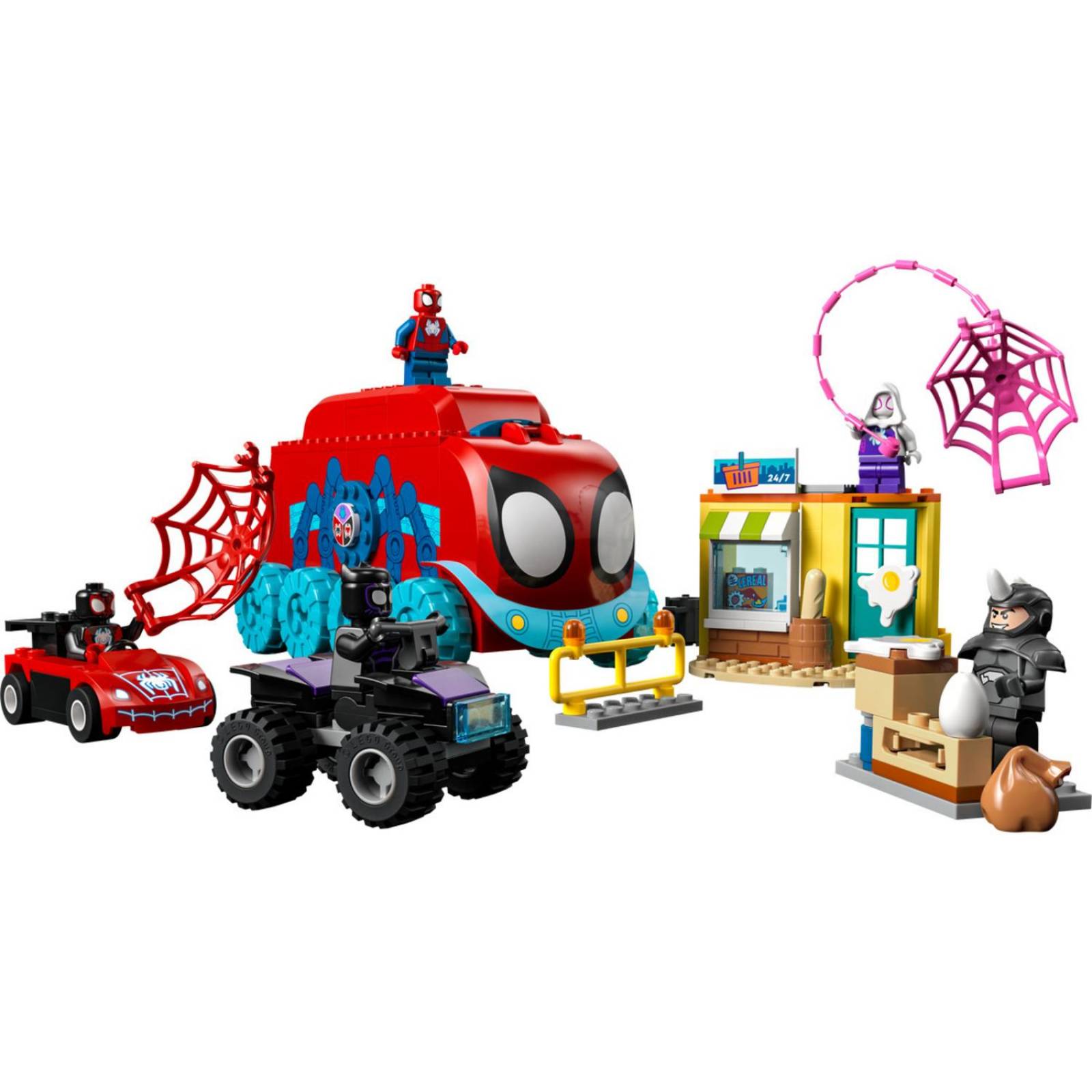 LEGO Marvel Spidey y su Super Equipo Base Movil del Equipo Spidey 10791 