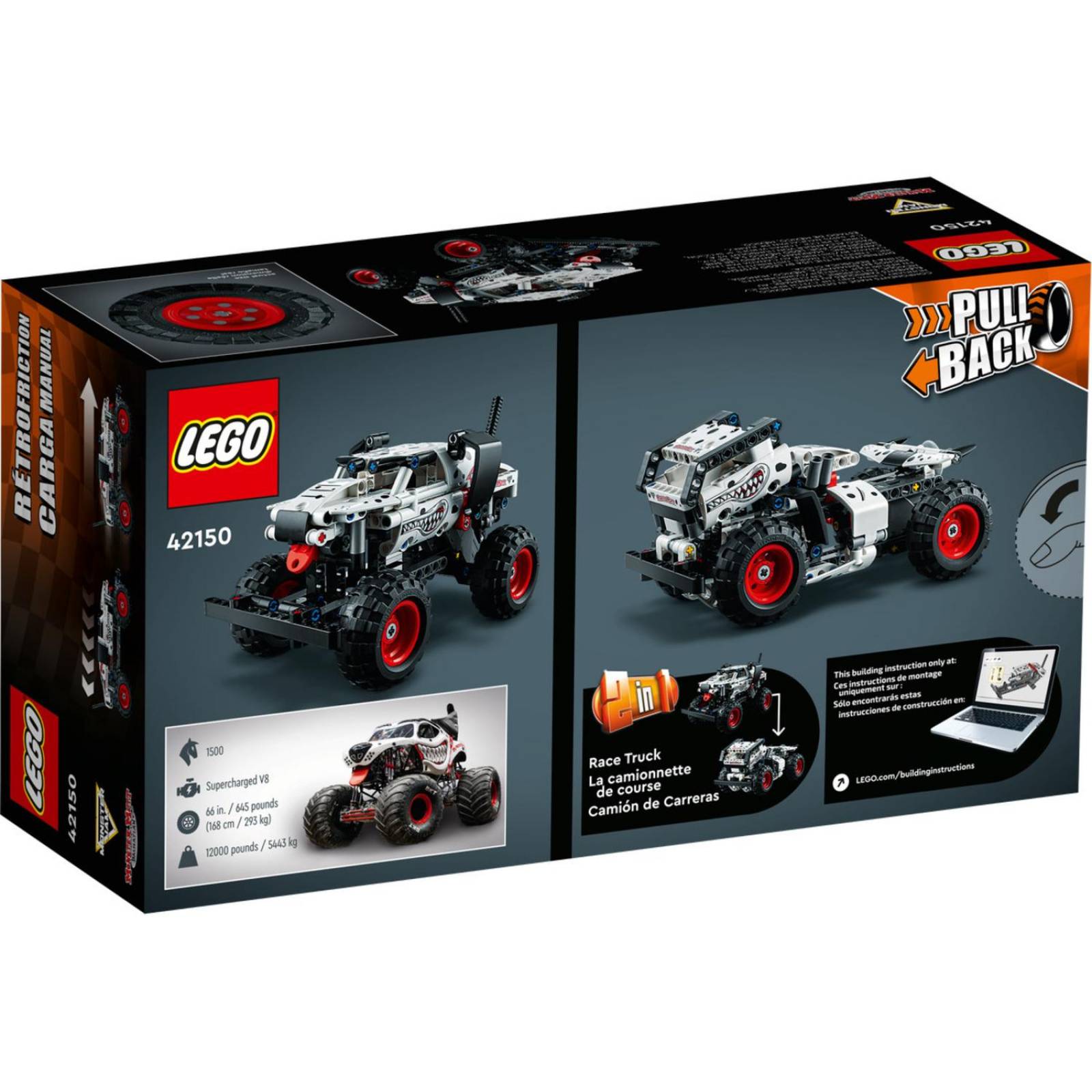 LEGO Technic Monster Jam Monster Mutt Dalmatian 42150