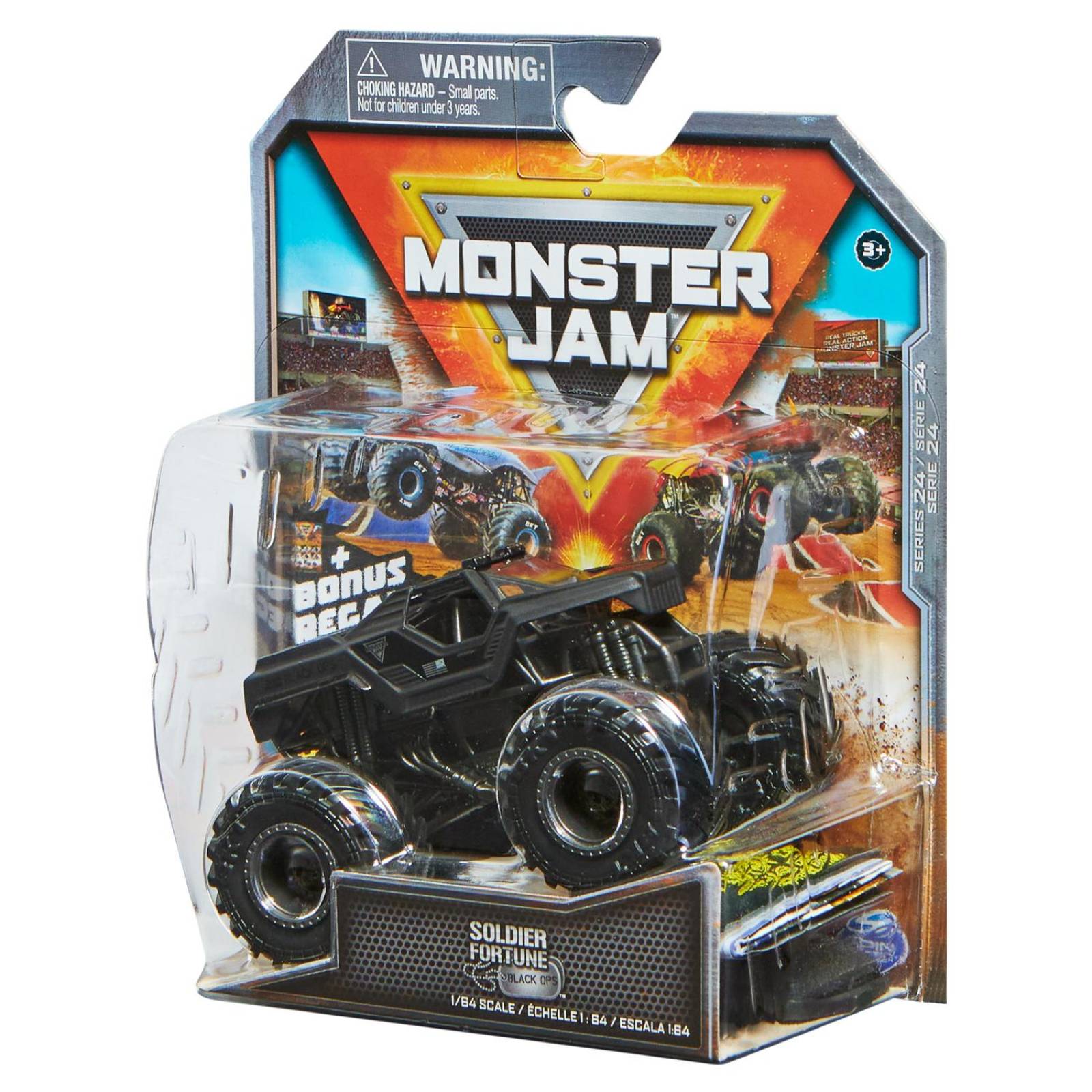 Monster Jam: Mj Soldier Fortune Black Ops 1:64