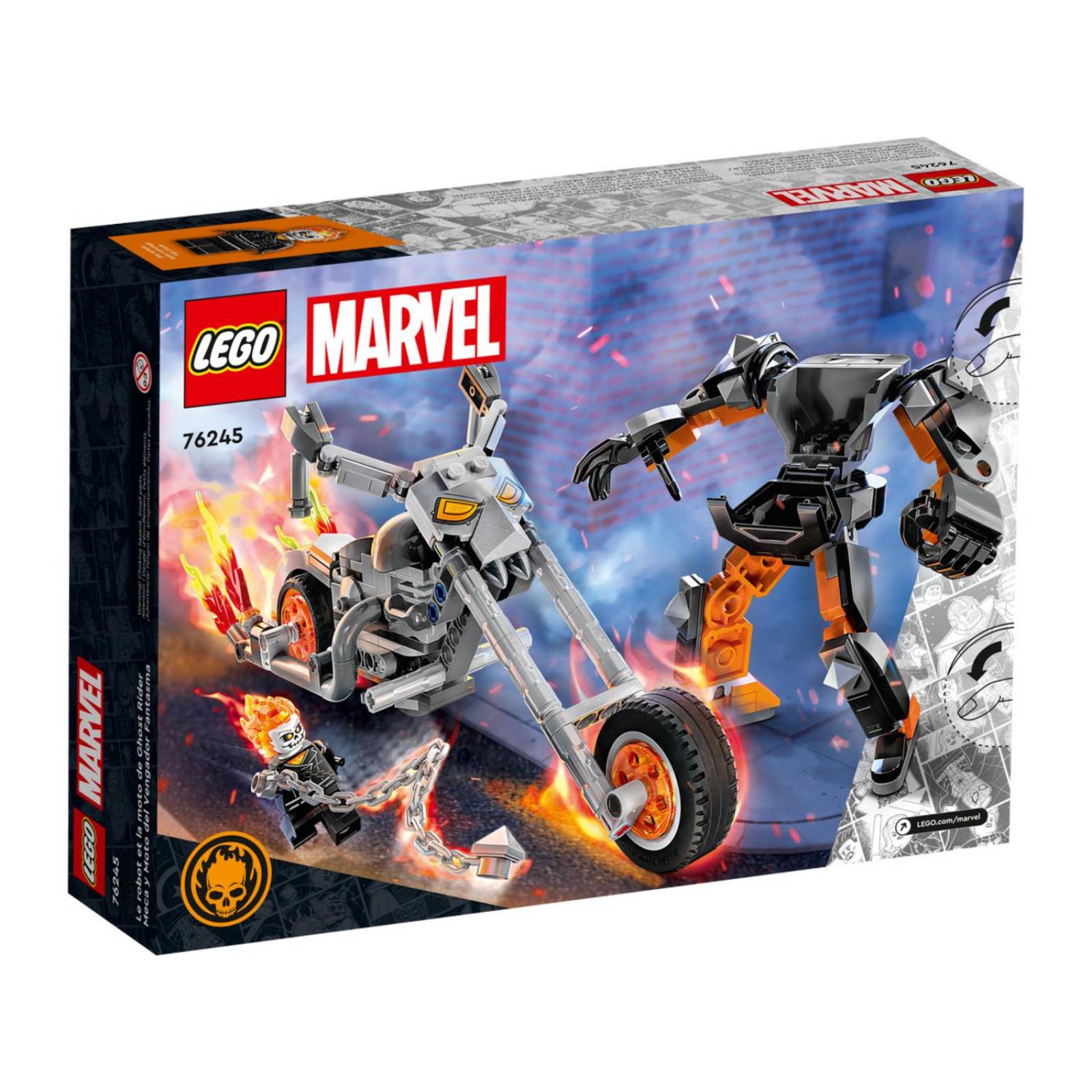 LEGO Super Heroes Marvel Meca y Moto de Ghost Rider 76245 