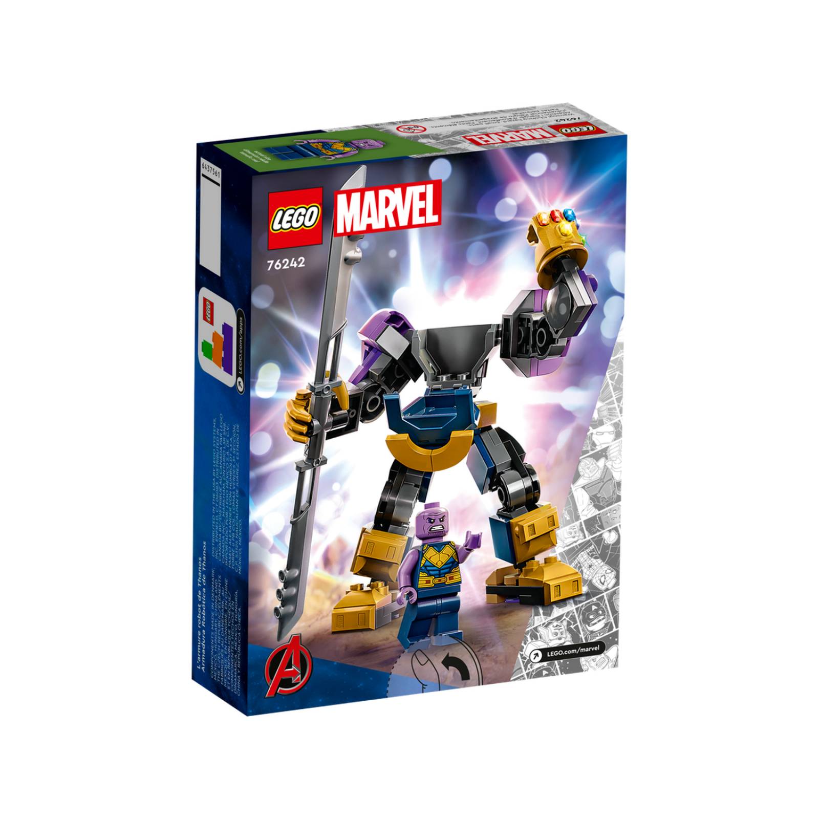 LEGO Super Heroes Marvel Armadura Robotica de Thanos 76242