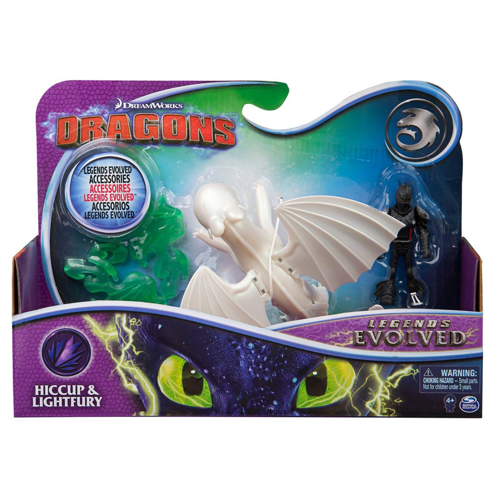 Dragones: Como Entrenar A Tu Dragon Legends Evolved - Hipo Y Furia Luminosa 