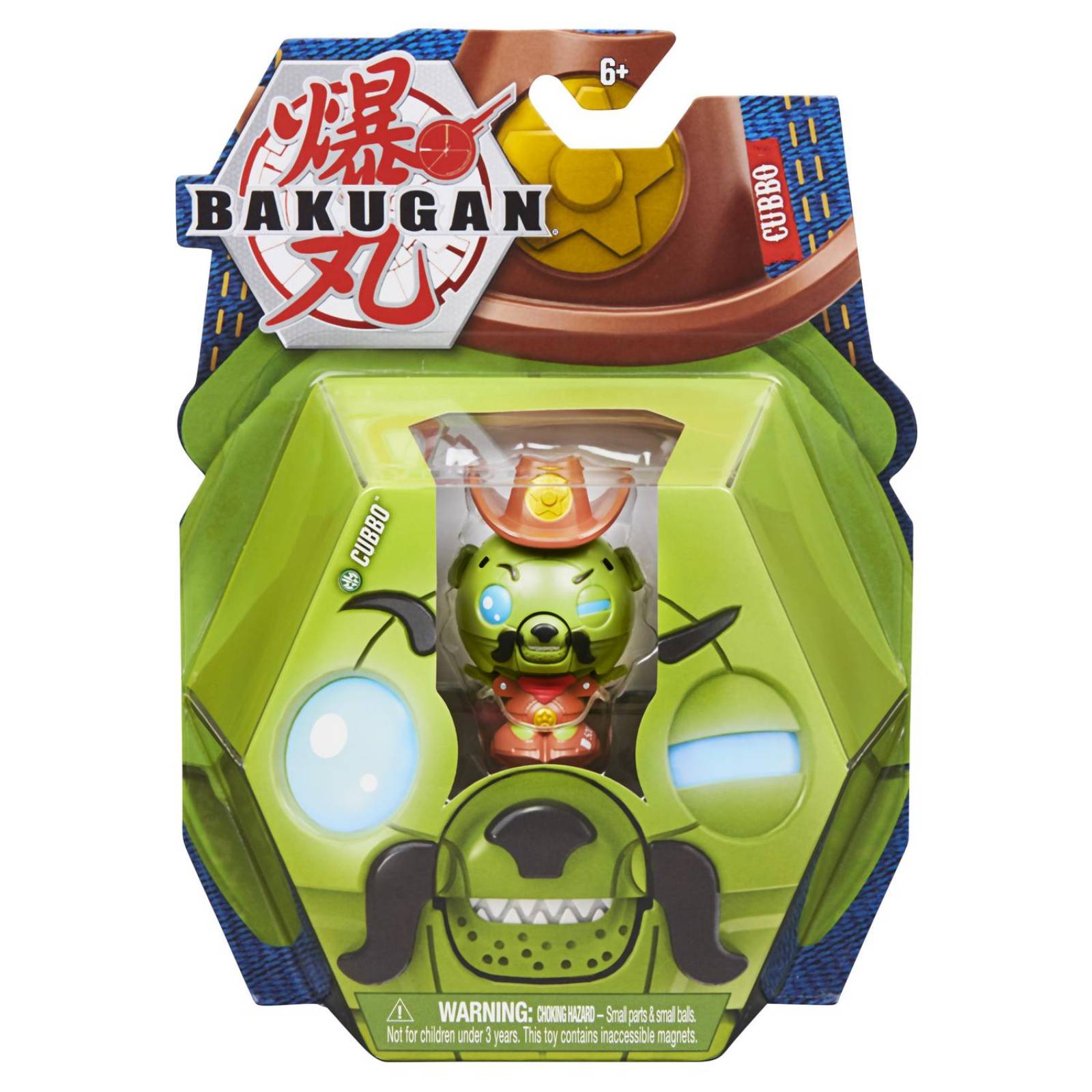 Bakugan: Bakugan Cubo - Sheriff Cubo Verde 