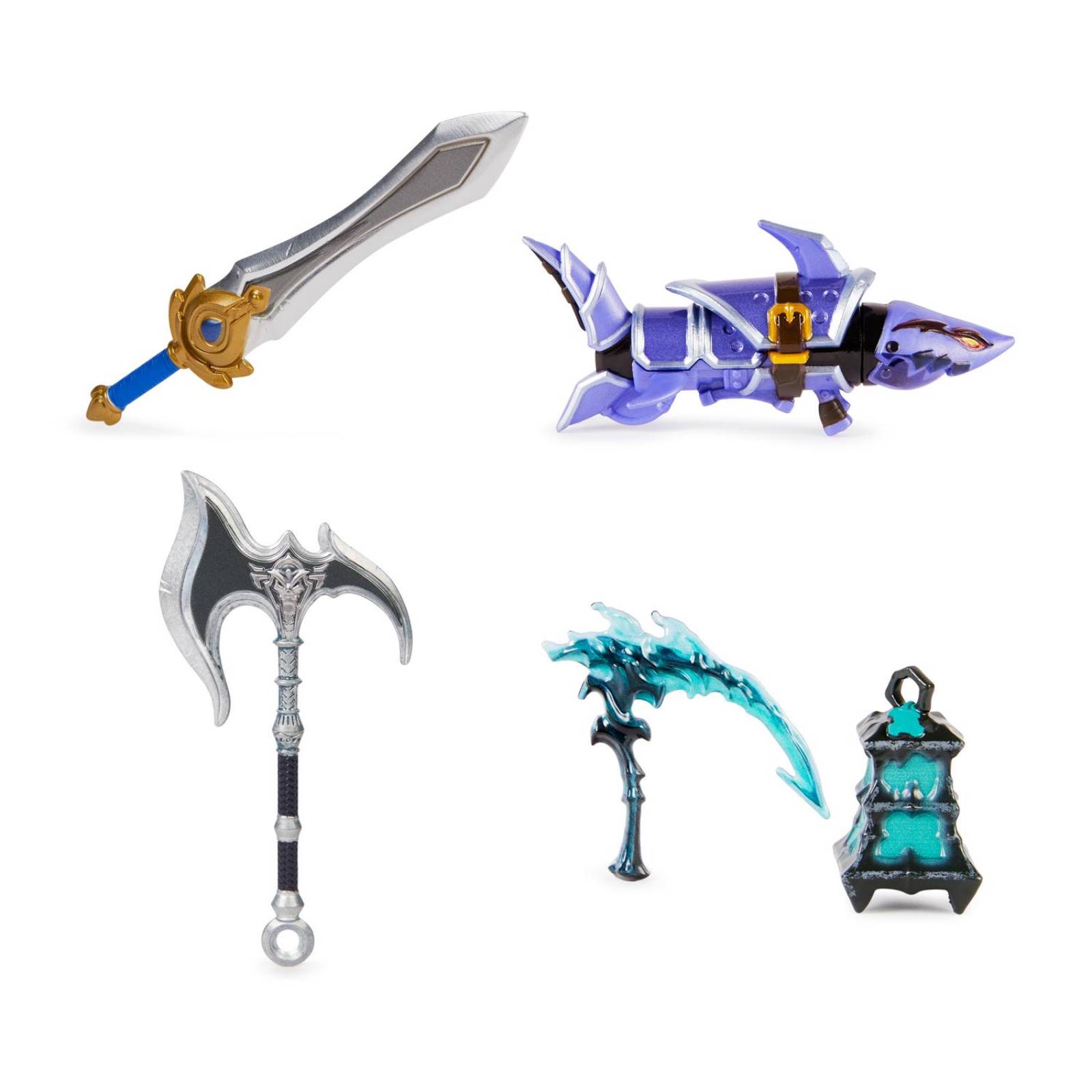 League Of Legend: Die Cast True Metal Weaponry 4 Pack 