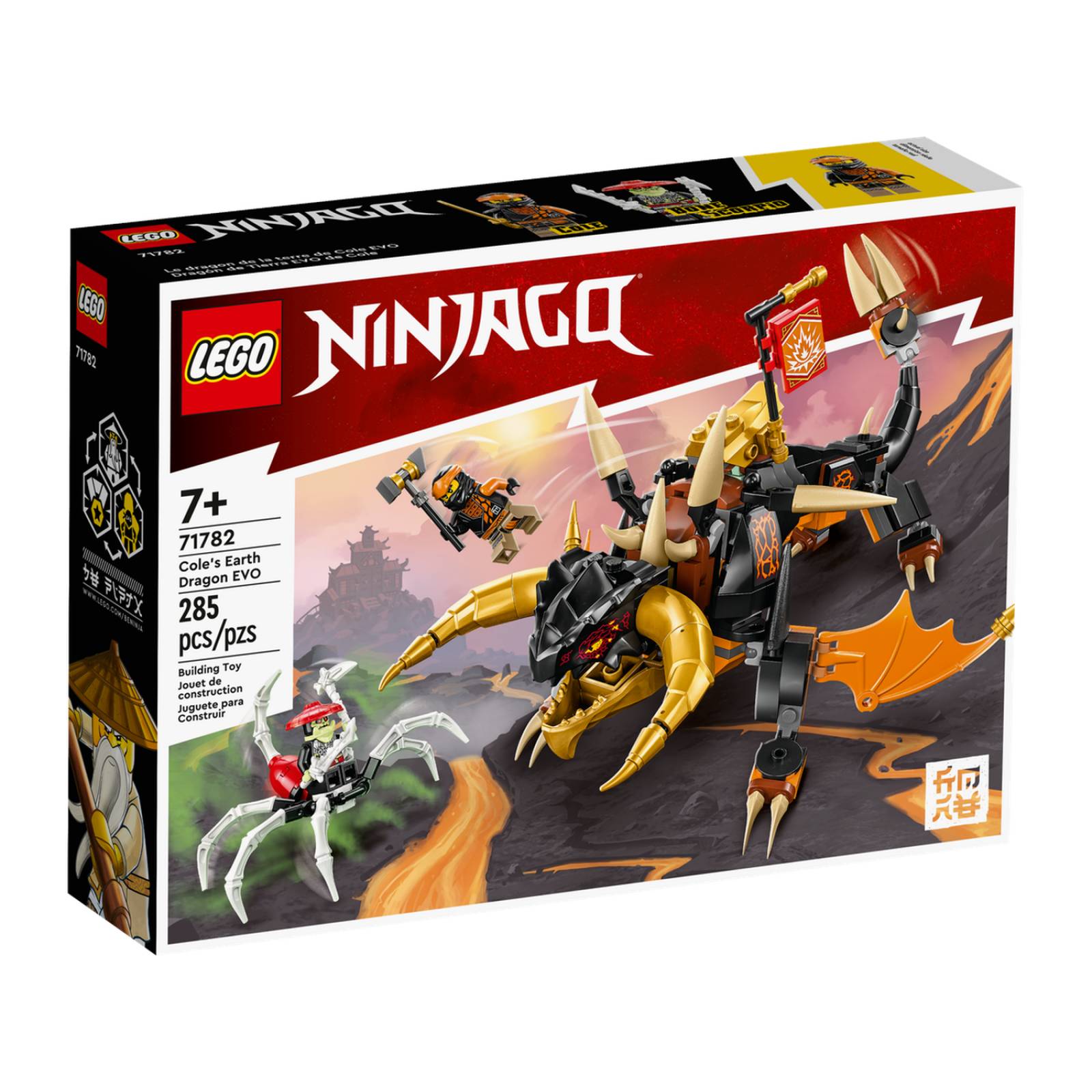 LEGO Ninjago Dragon de Tierra EVO de Cole 71782 