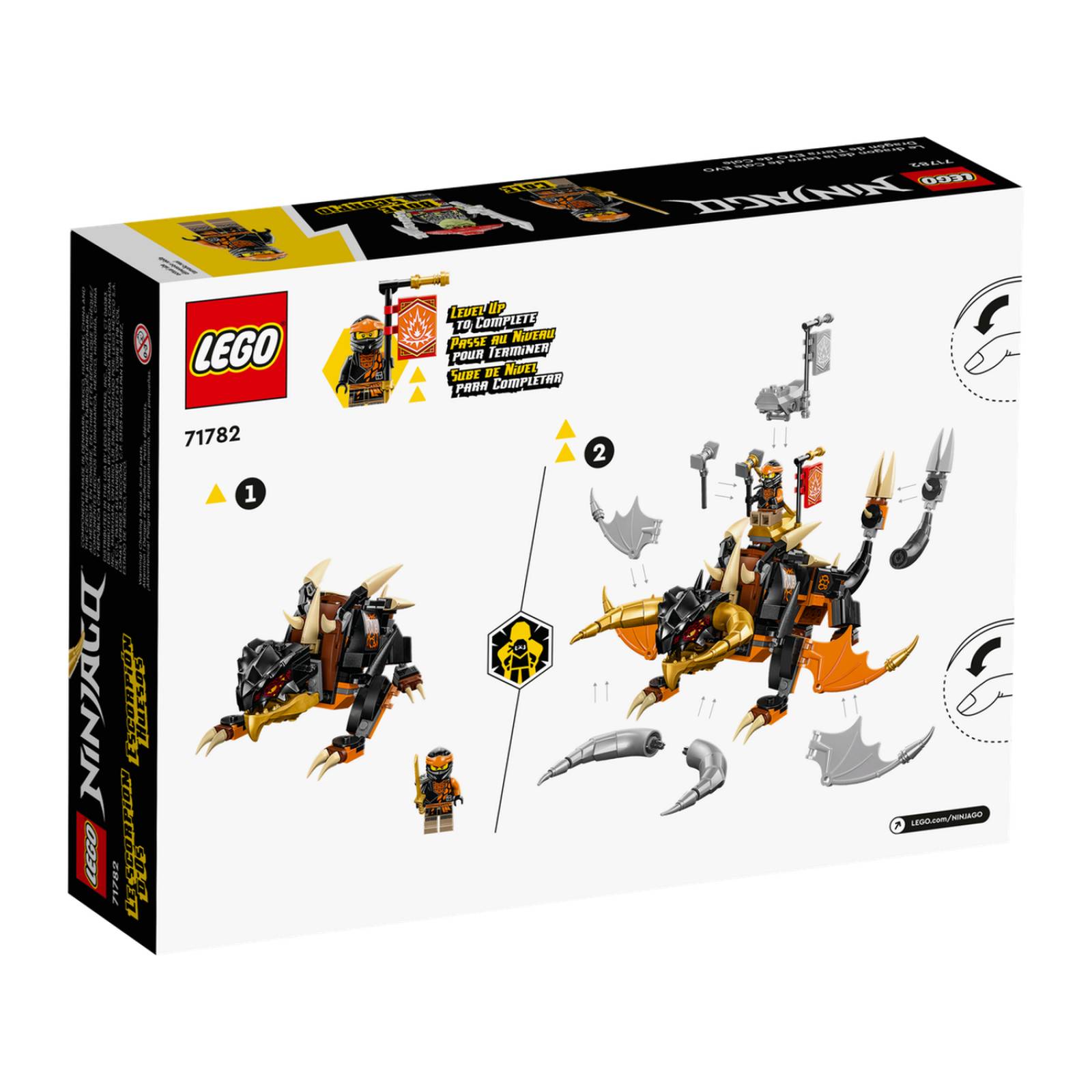 LEGO Ninjago Dragon de Tierra EVO de Cole 71782 