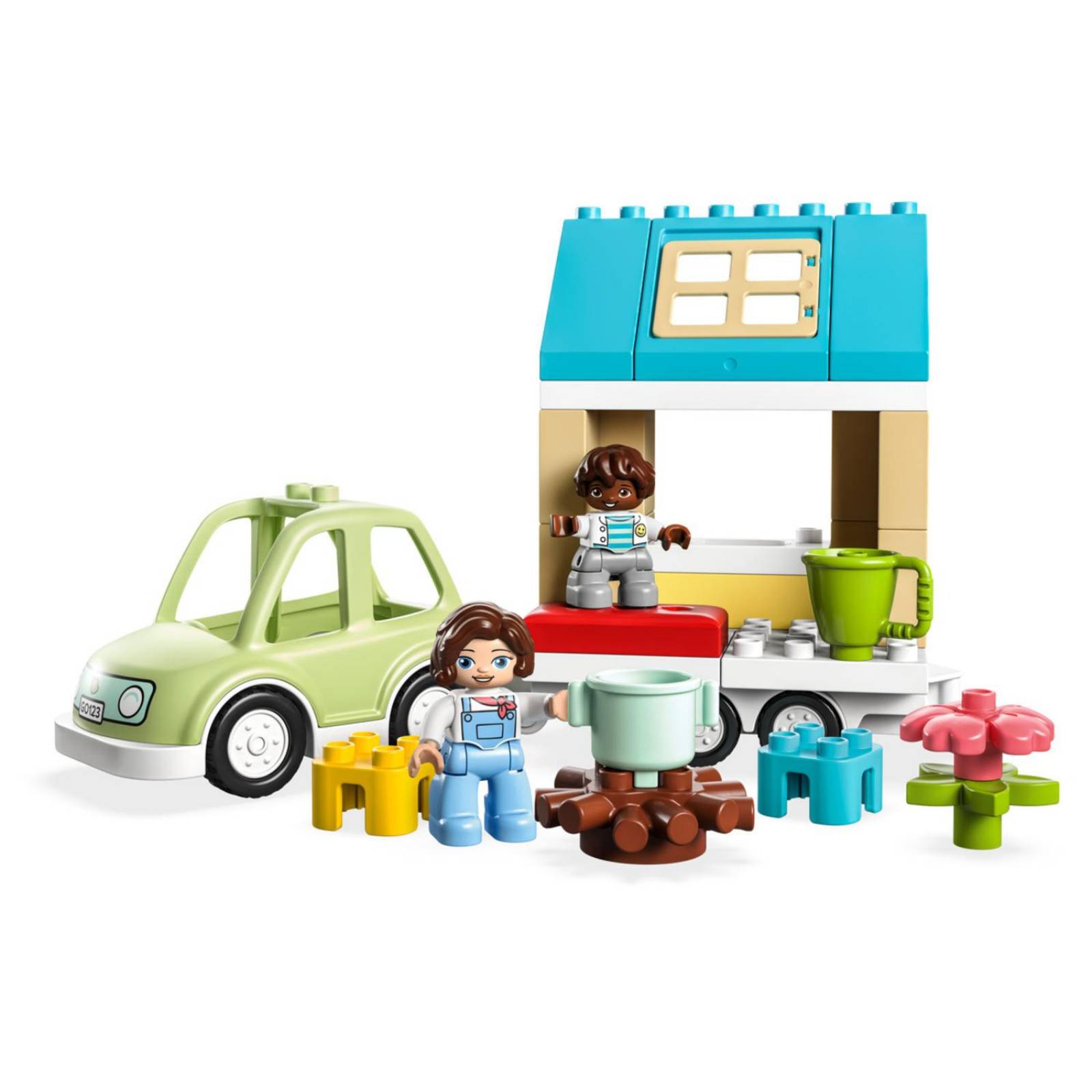 LEGO DUPLO Town Casa Familiar con Ruedas 10986 
