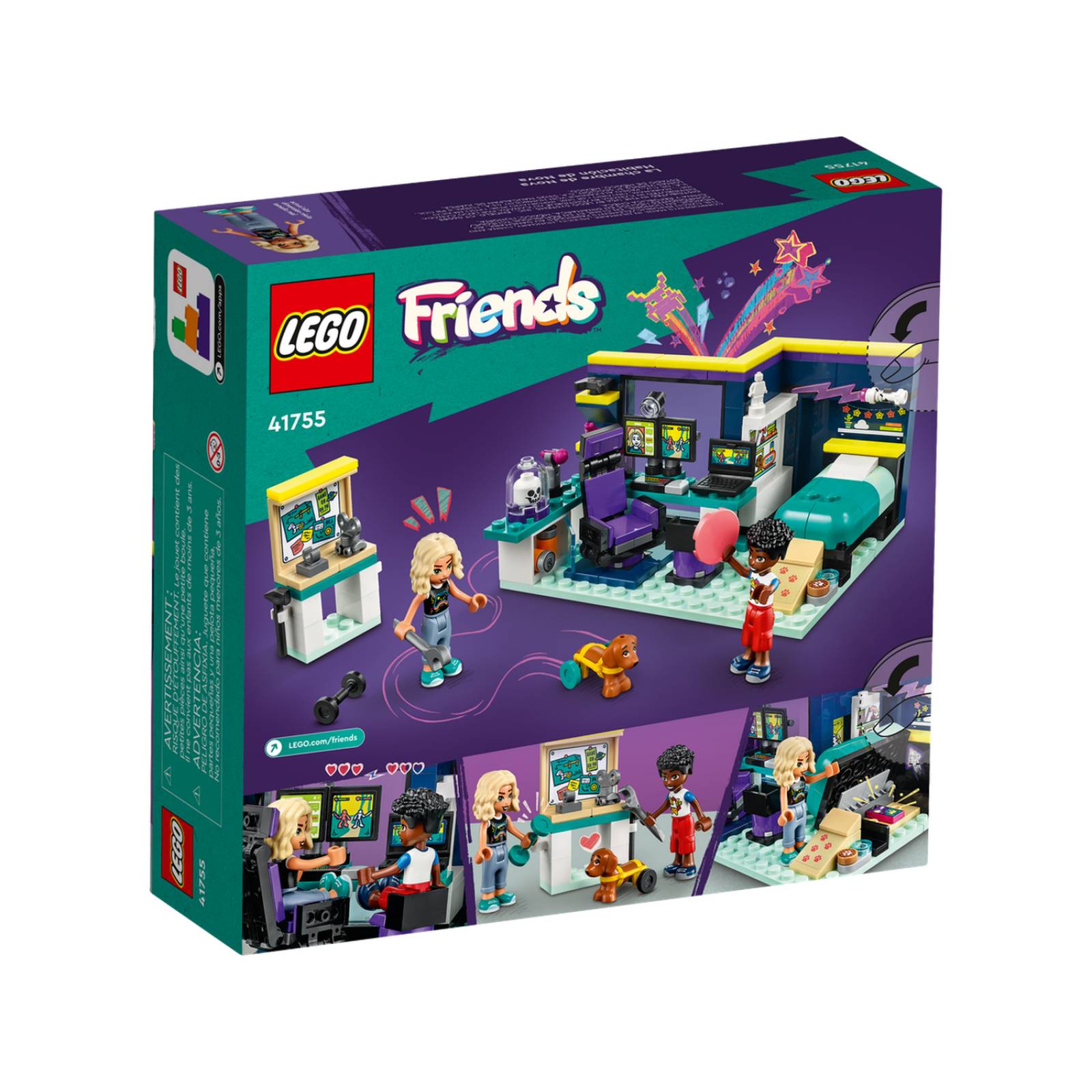LEGO Friends La Habitacion De Nova 41755