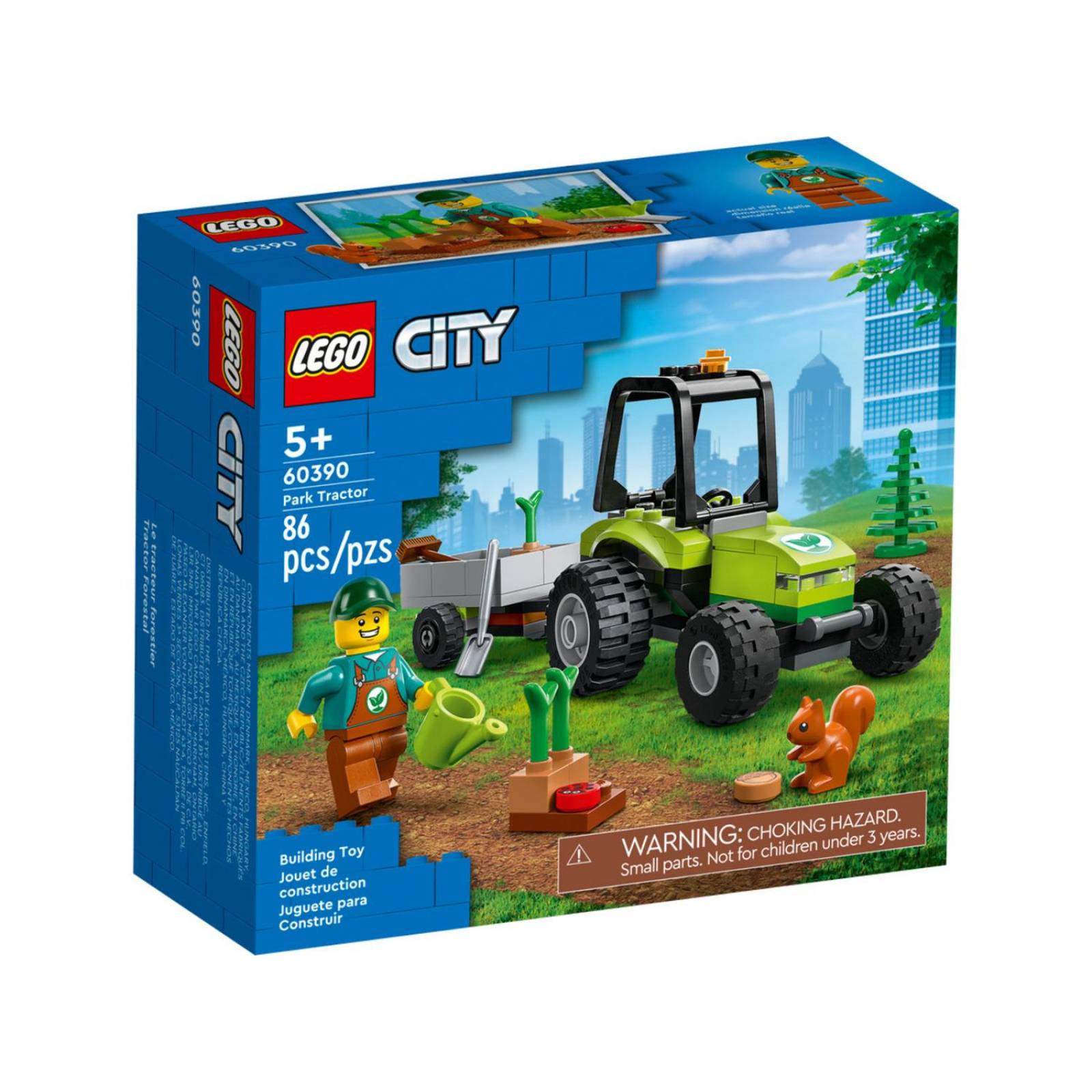 LEGO City Tractor Forestal 60390 