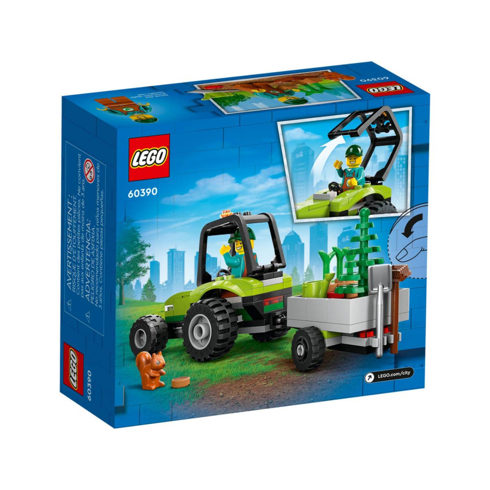 LEGO City Tractor Forestal 60390 