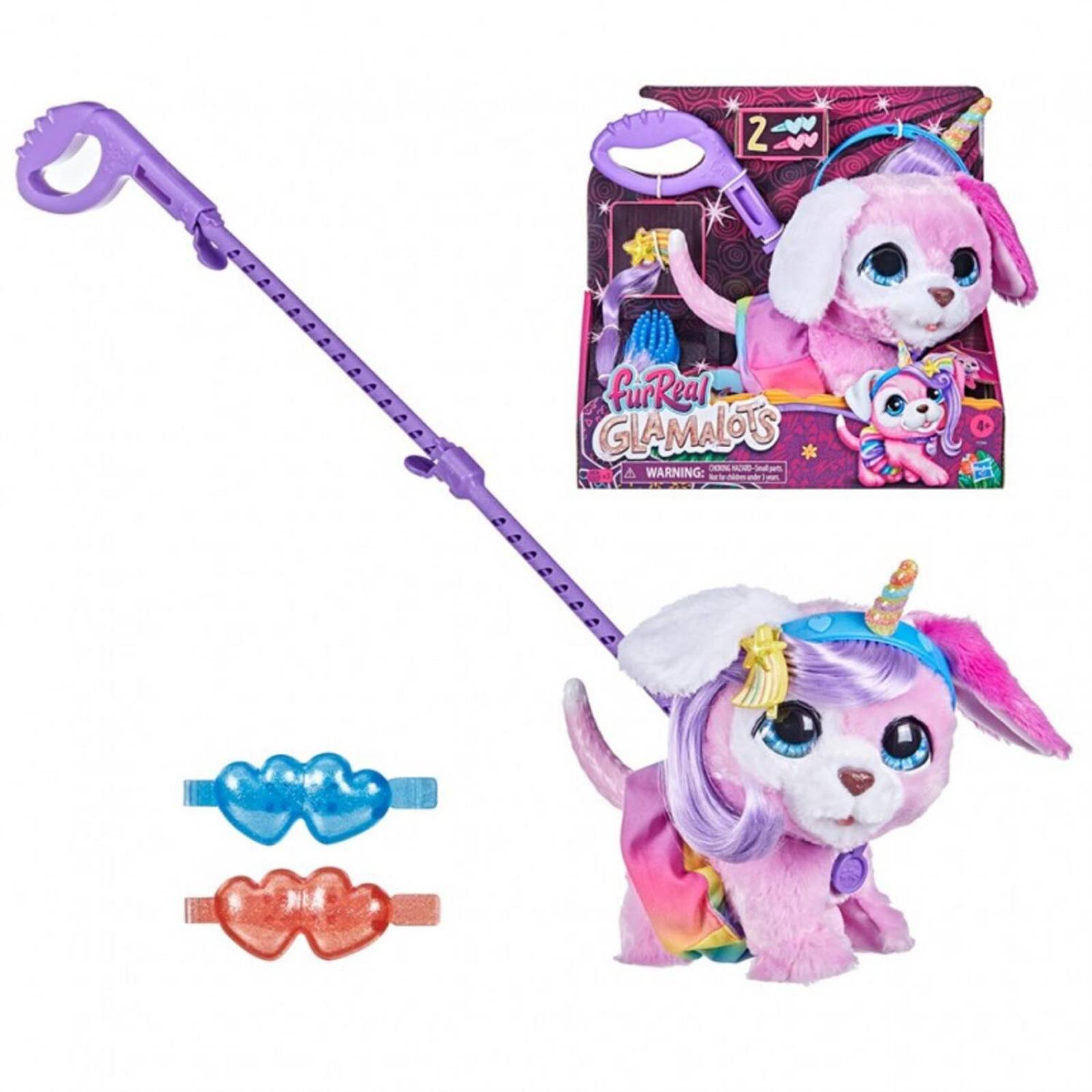 Fur Real Friends Glamalots: Peluche - Mascota Interactiva 