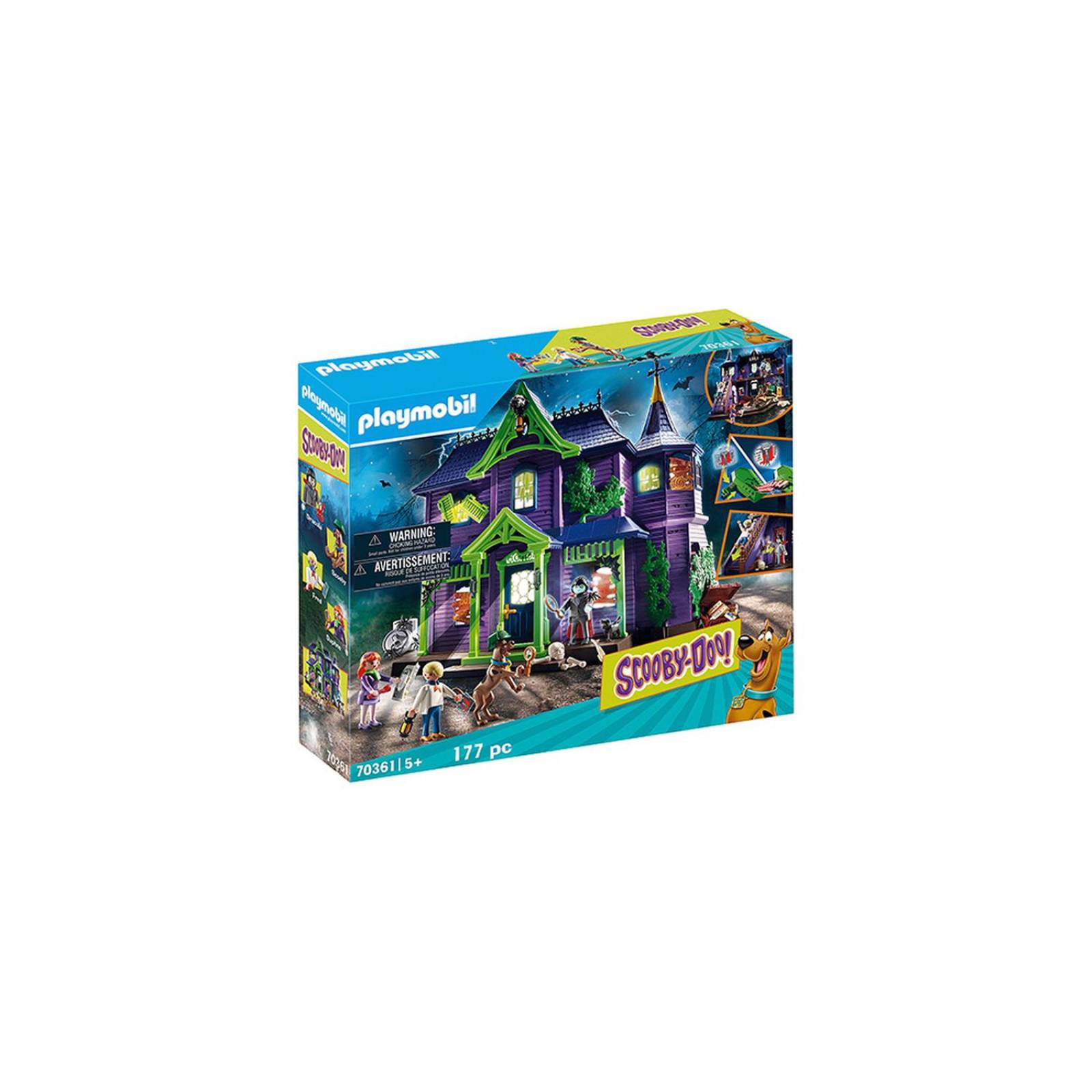 Playmobil Scooby Doo: Aventura en la Mansion Misteriosa 70361 