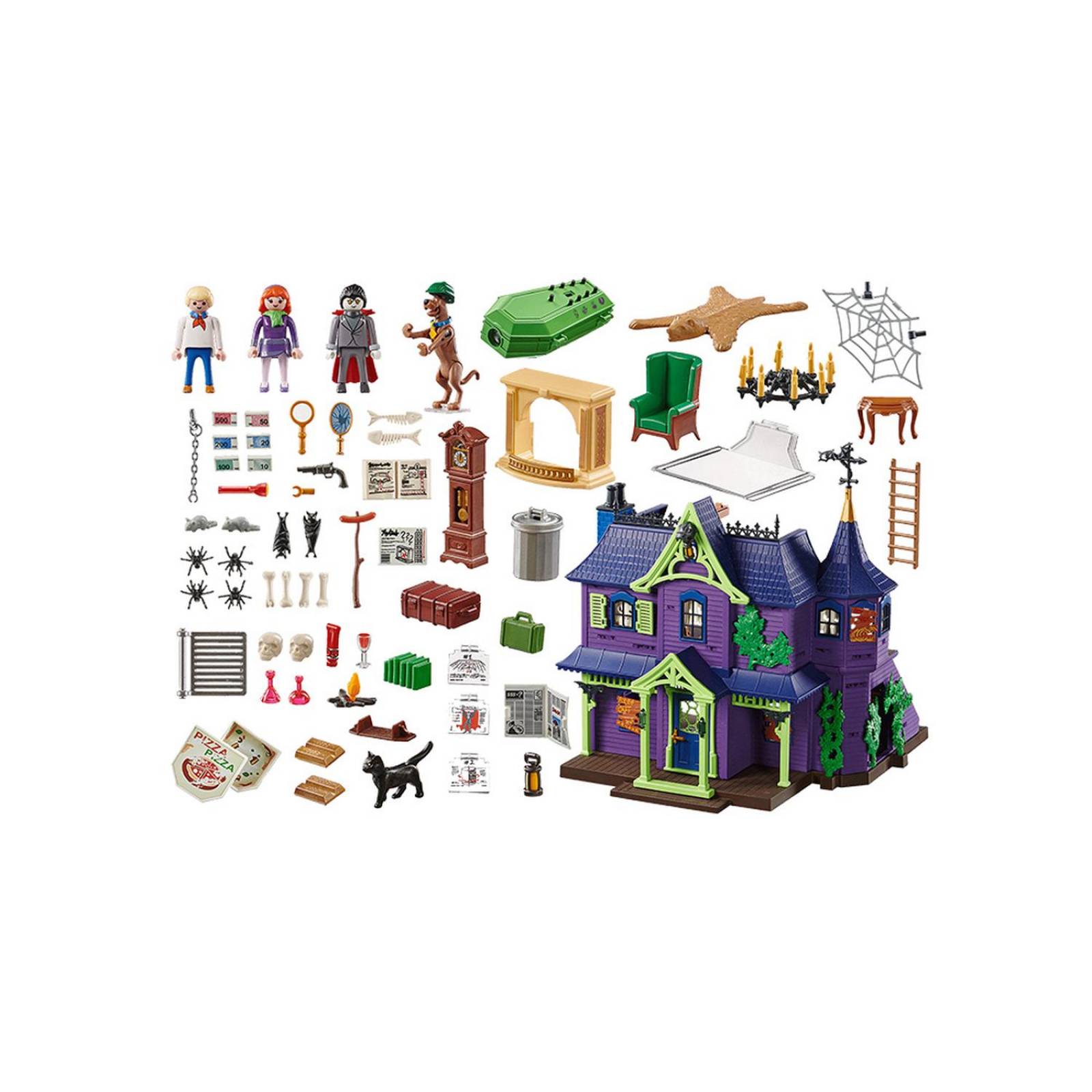 Playmobil Scooby Doo: Aventura en la Mansion Misteriosa 70361 