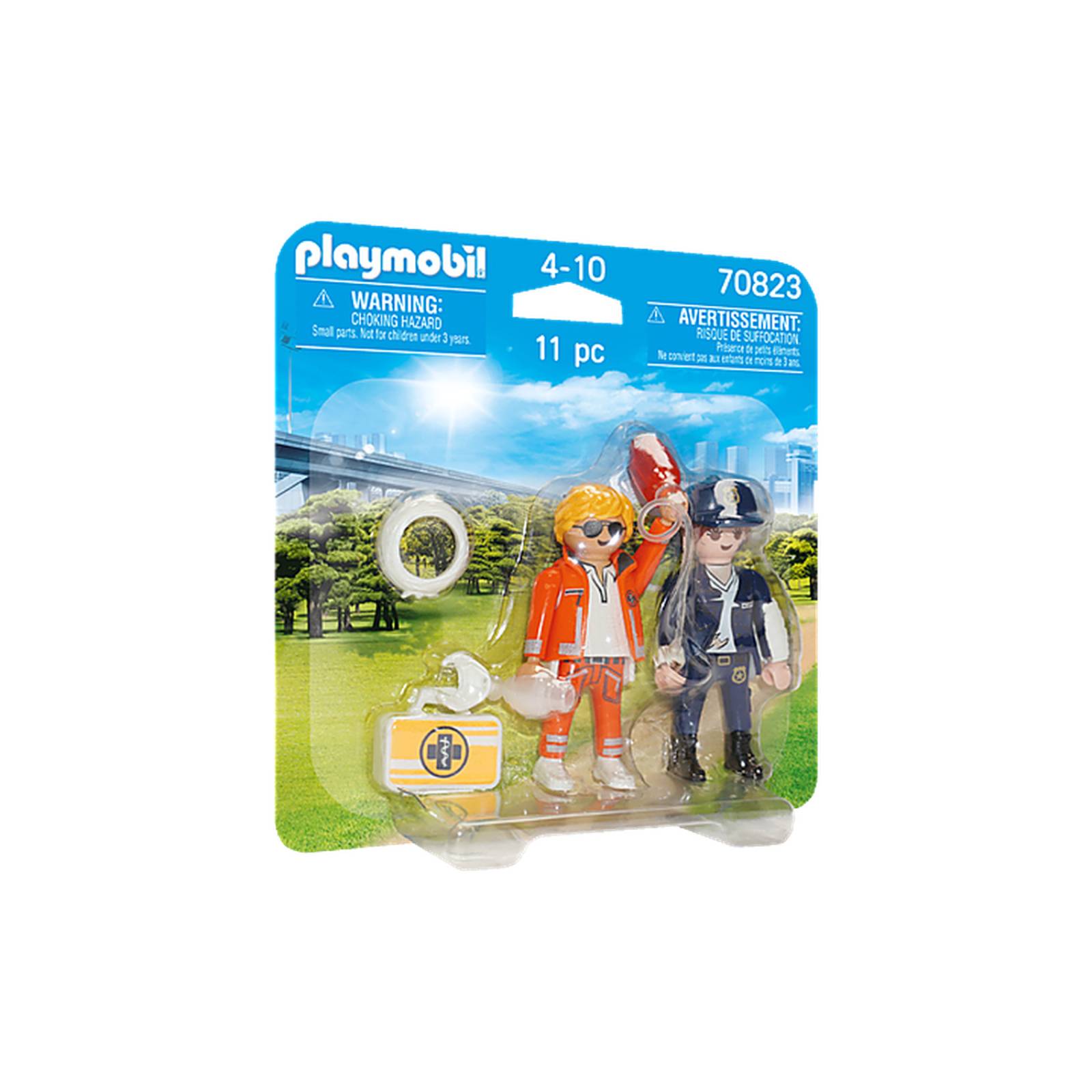 Playmobil Duo Pack: Medico y Oficial De Policía 70823 