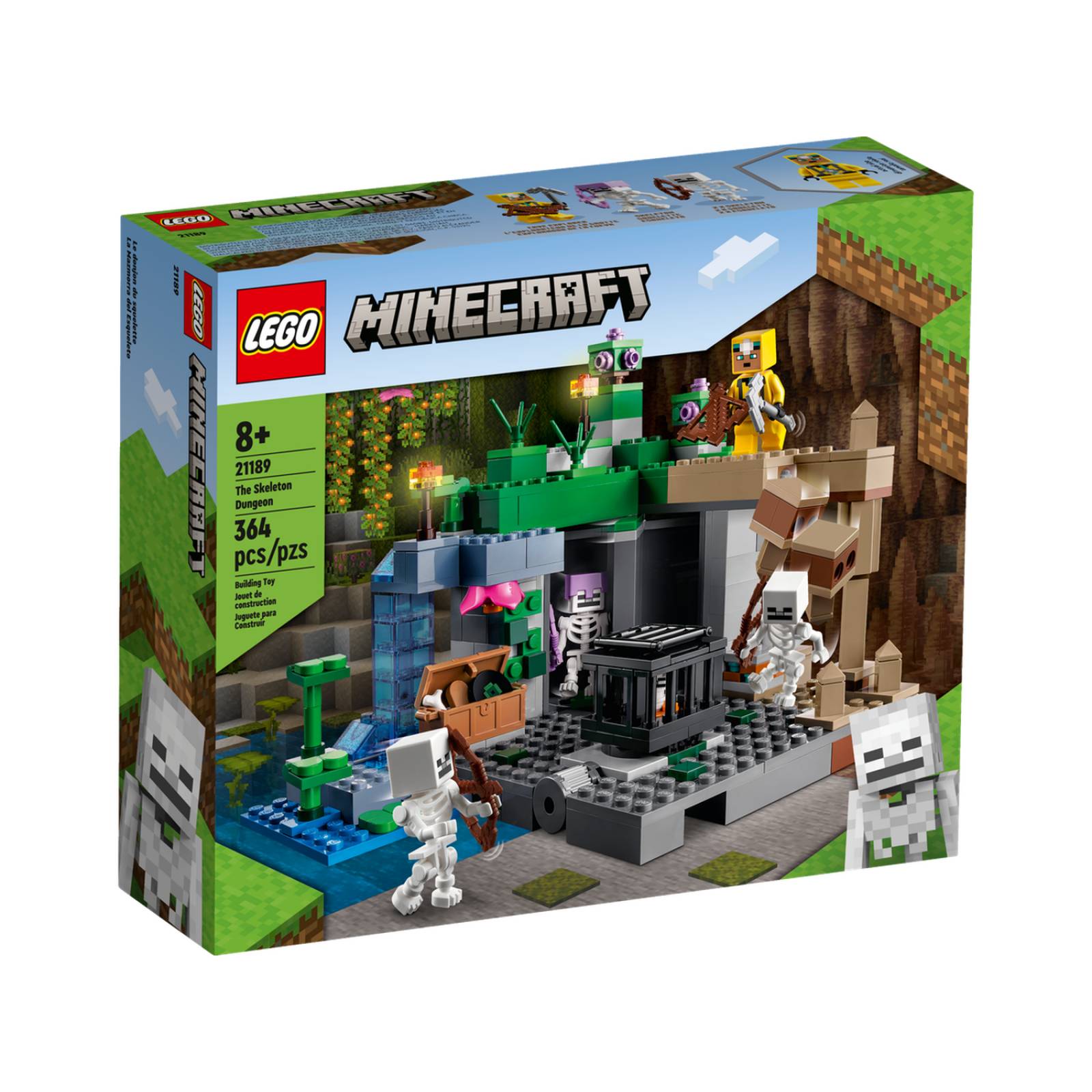 LEGO Minecraft La Mazmorra del Esqueleto 21189 