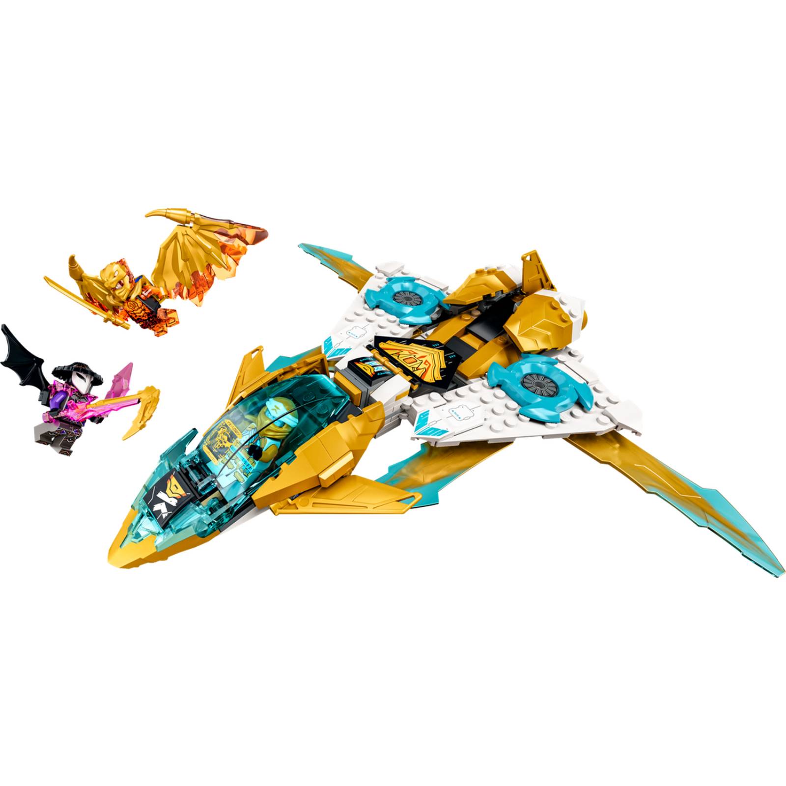 LEGO Ninjago Jet del Dragon Dorado de Zane 71770 
